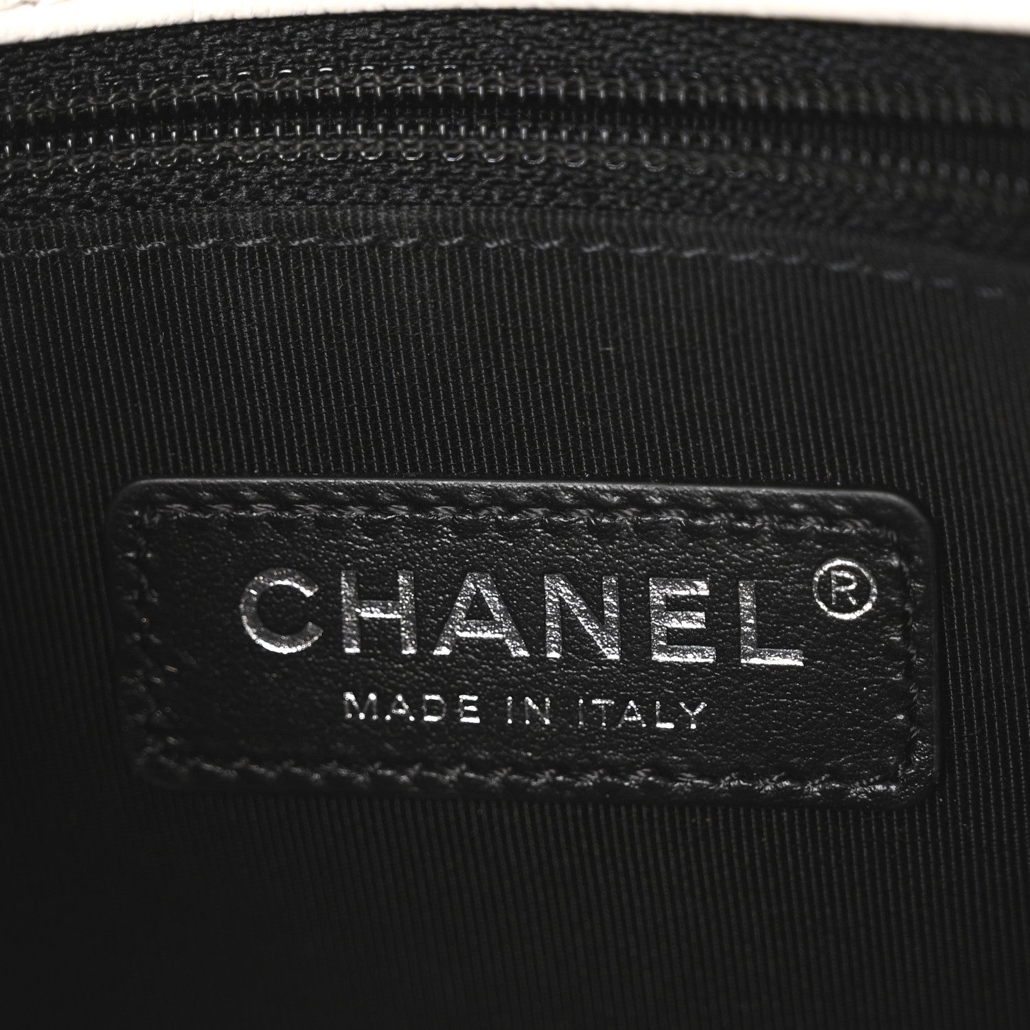 Caviar Quilted My Everything Small Flap White Black