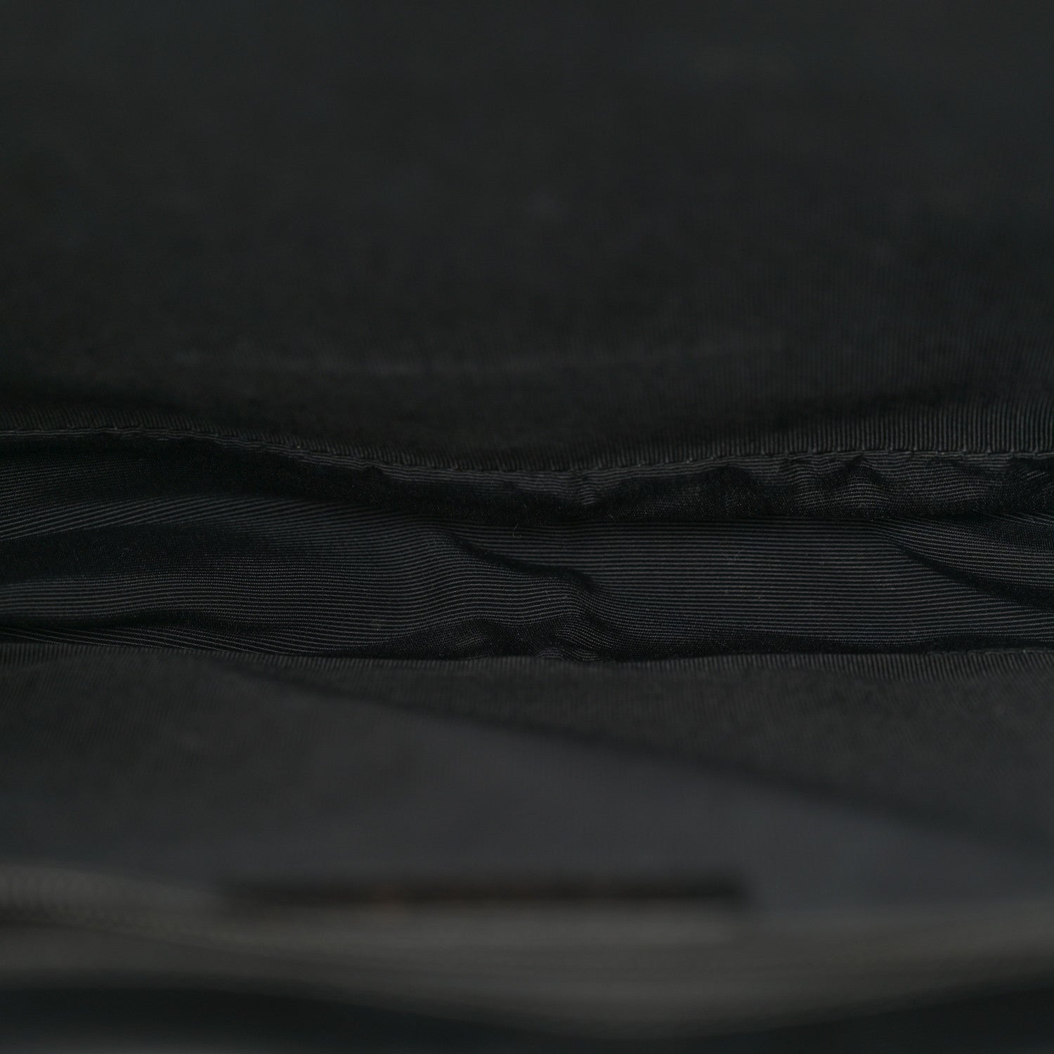 Glazed Calfskin Large Boy Flap Black