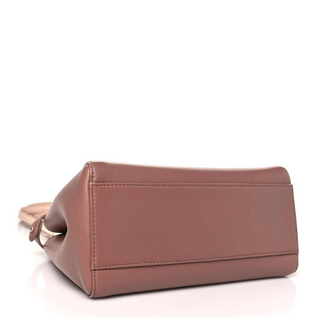 Nappa Colorblock Mini Peekaboo Iconic Satchel English Rose Plaster Oxigen