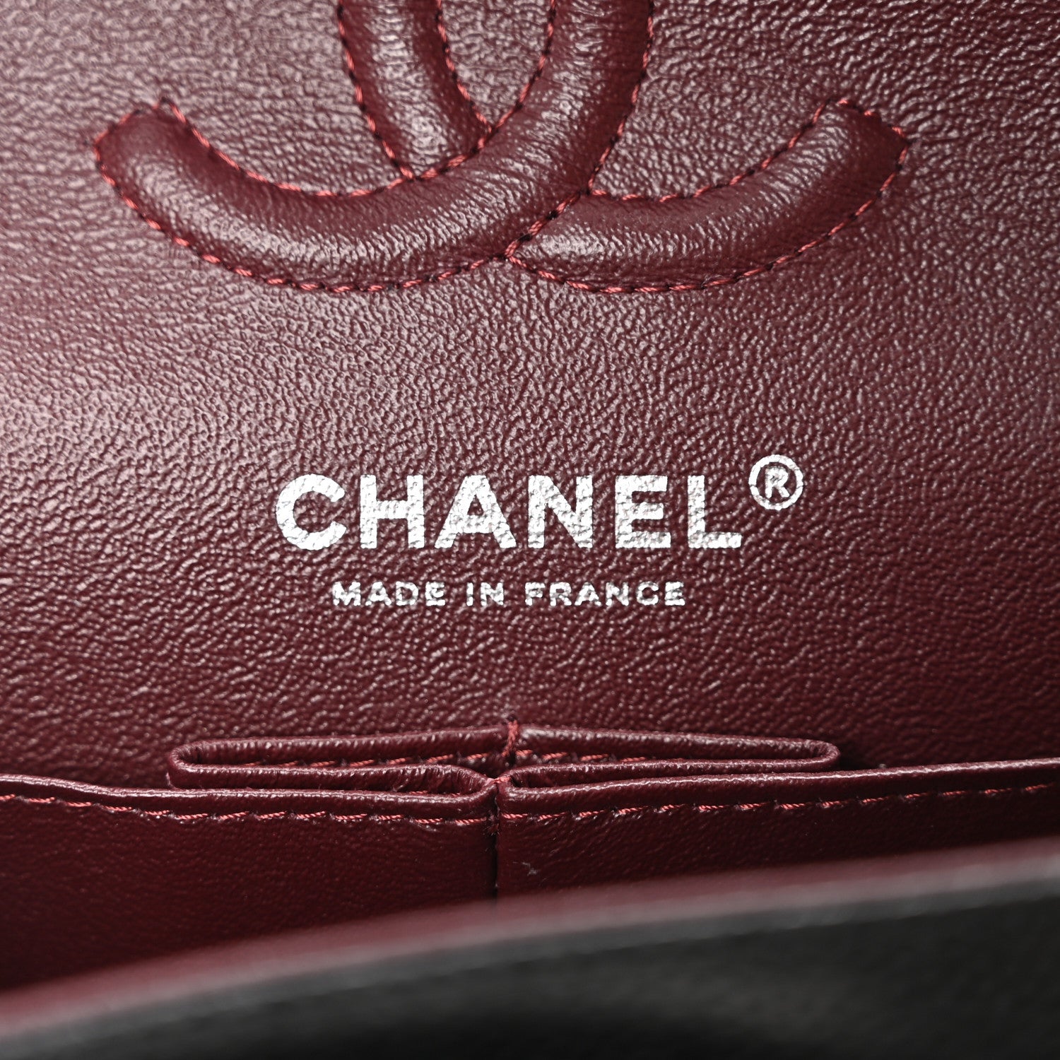 Caviar Quilted Small Double Flap Black