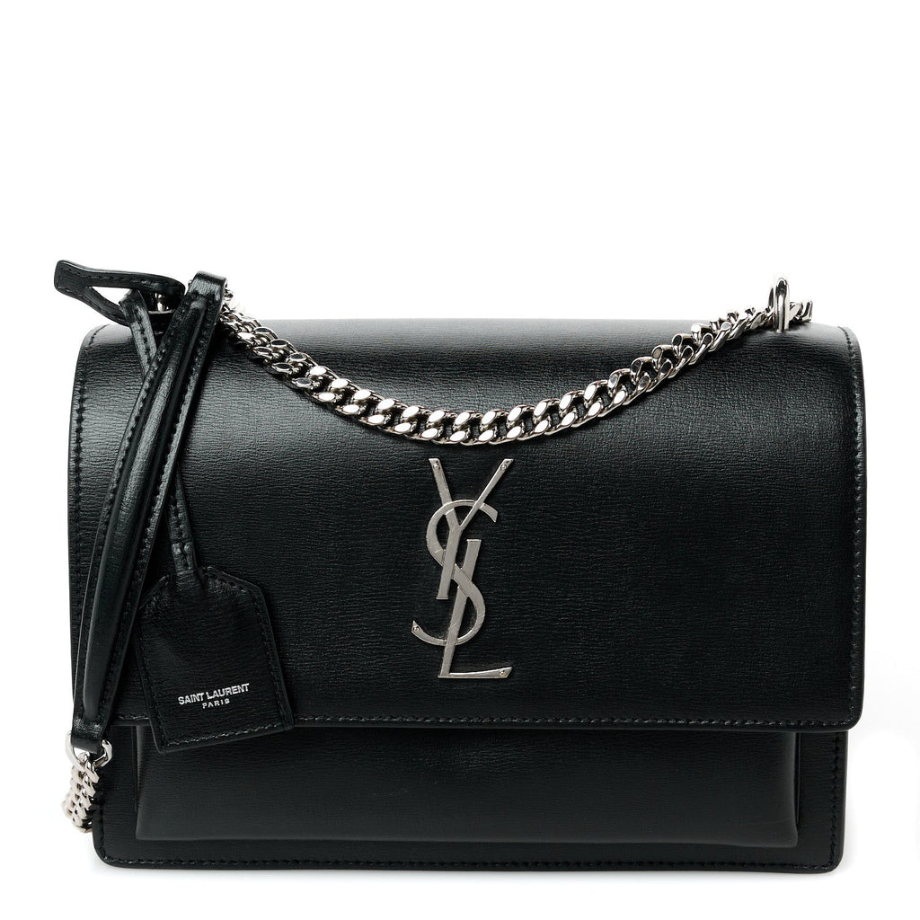 Calfskin Medium Monogram Sunset Black