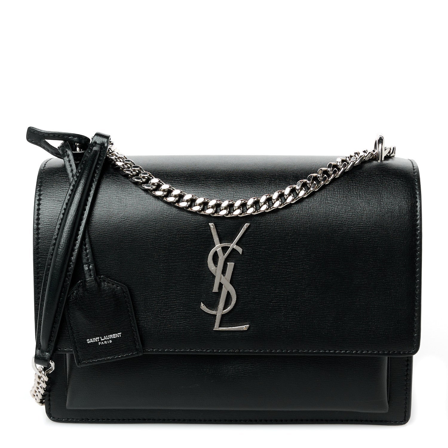 Calfskin Medium Monogram Sunset Black