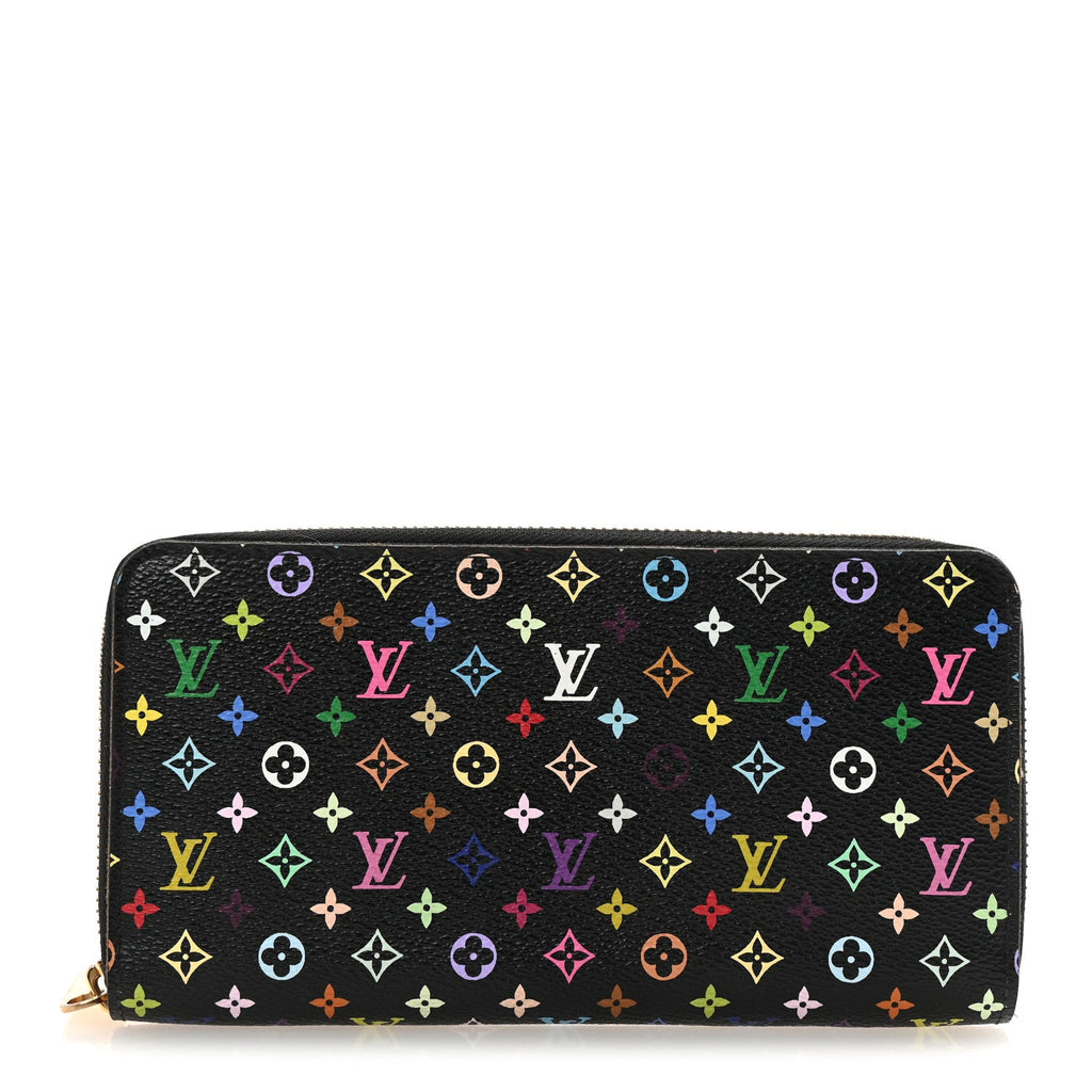 Monogram Multicolor Zippy Wallet Black Grenade