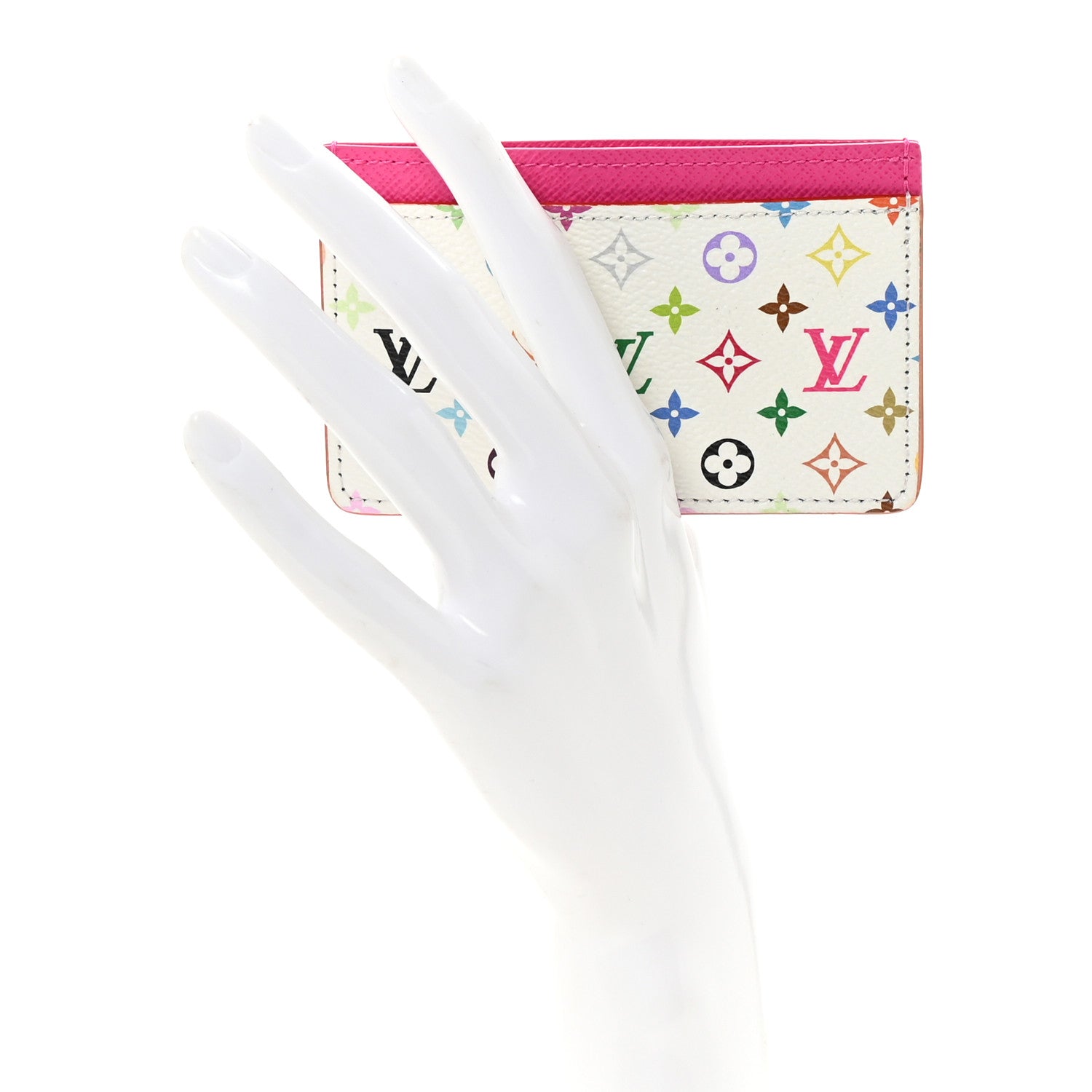 LV X TM Monogram Multicolor  Holder Kawaii Pink