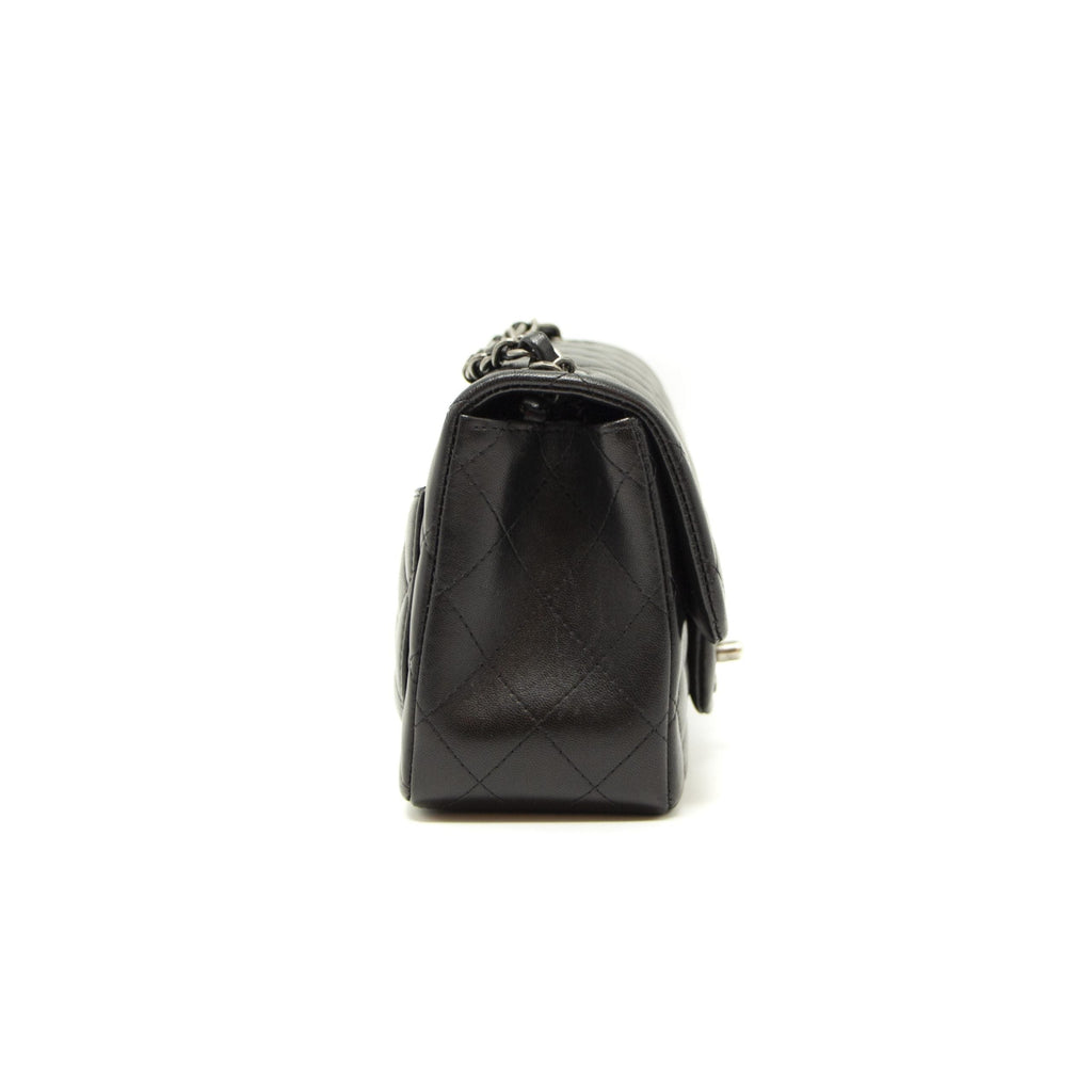 Chanel Quilted Lambskin Square Mini Black
