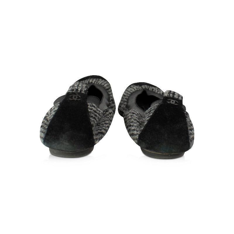 Chanel Elastic Flats - Women's 37.5