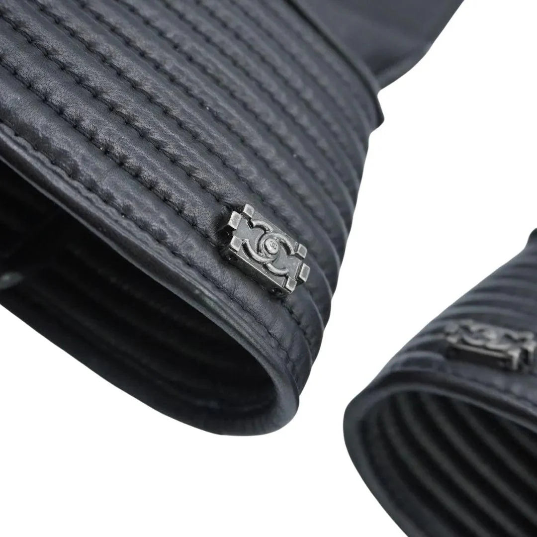 Chanel Leather Sleeves