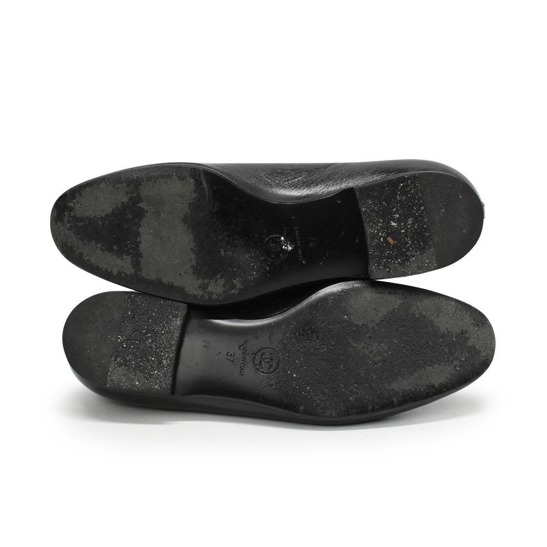 Chanel 'Smoking Slipper' Loafers - Women's 37