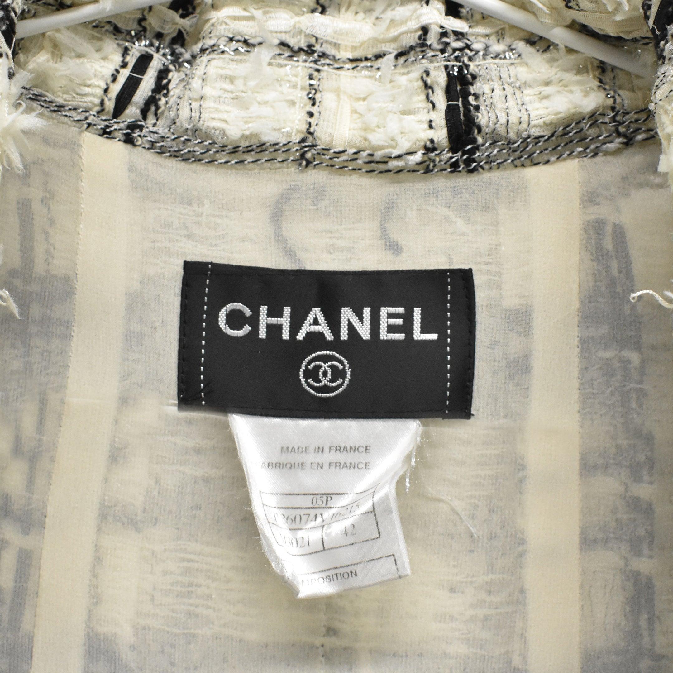 Chanel Tweed Dress - Women's 42