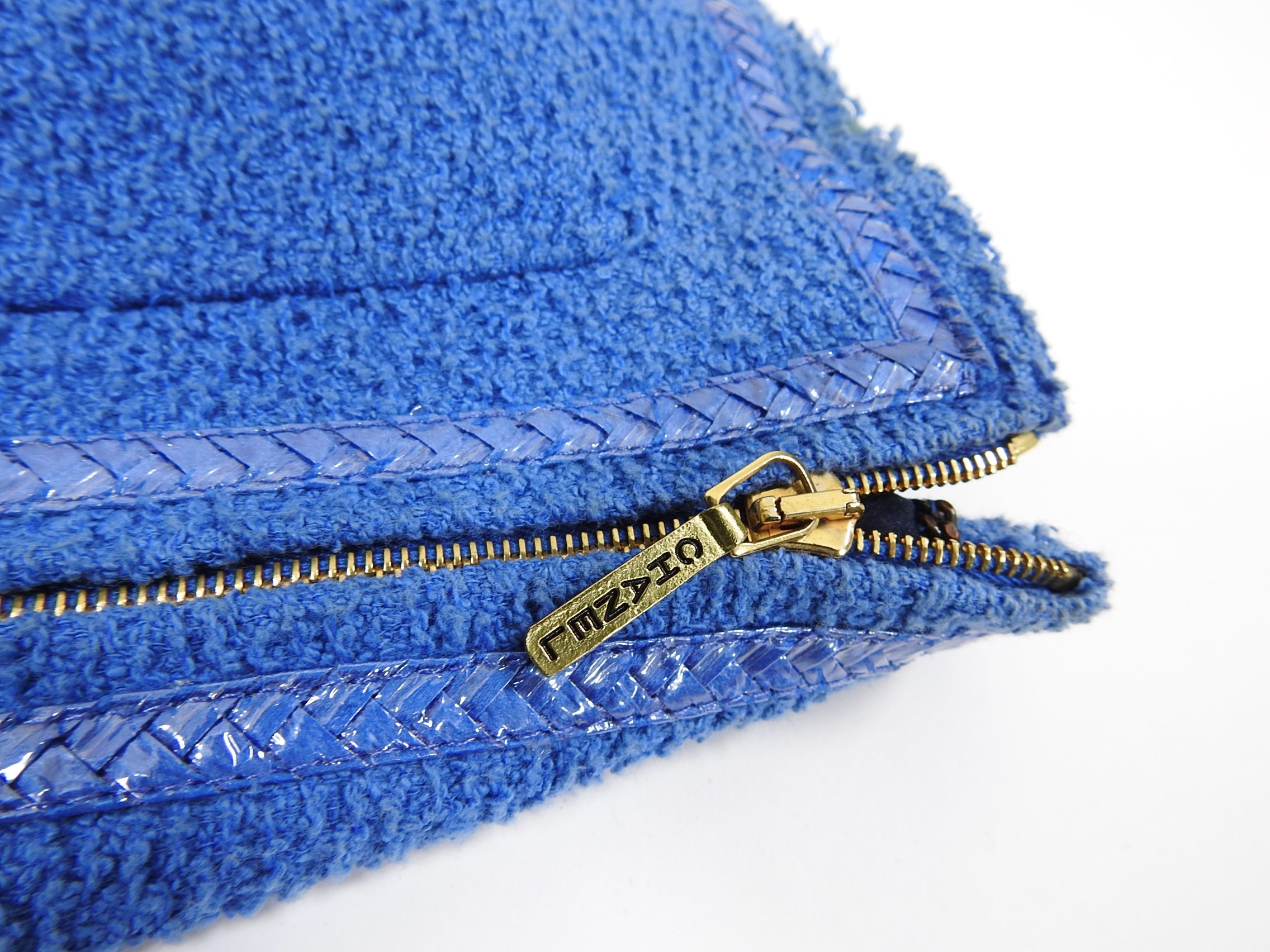 Chanel Vintage 1995 Spring Blue CC Buttons Jacket - 38 / 6