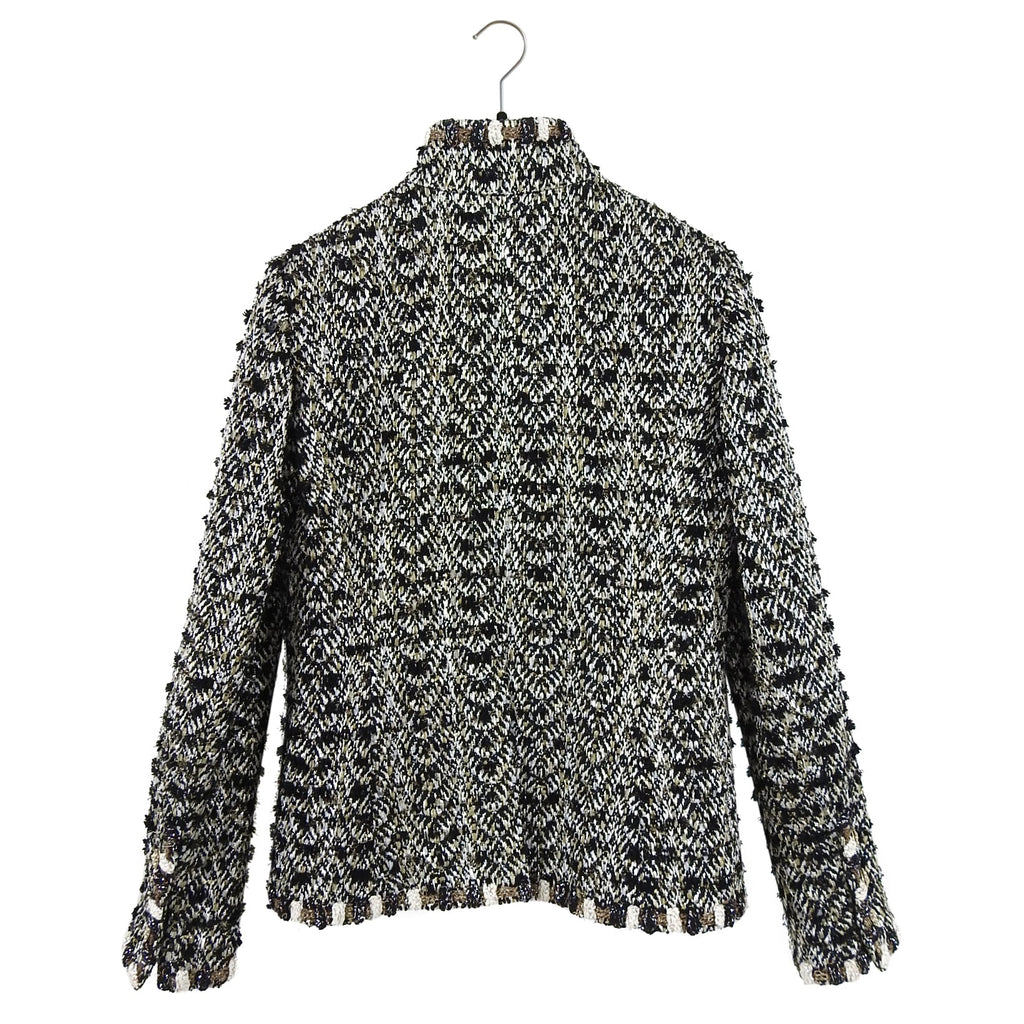 Chanel Pre-Fall 2012 Bombay Runway Gold Tweed Skirt Suit - 38 / 6