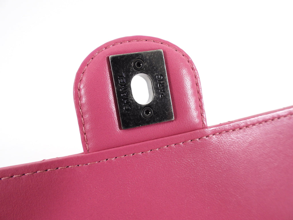 Chanel Crossing Times Cherry Pink Small Flap Bag