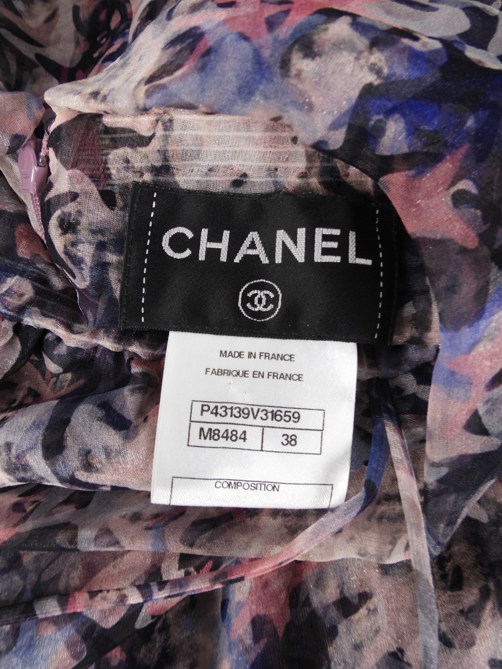 Chanel Pink Star Halter Long Gown - 38
