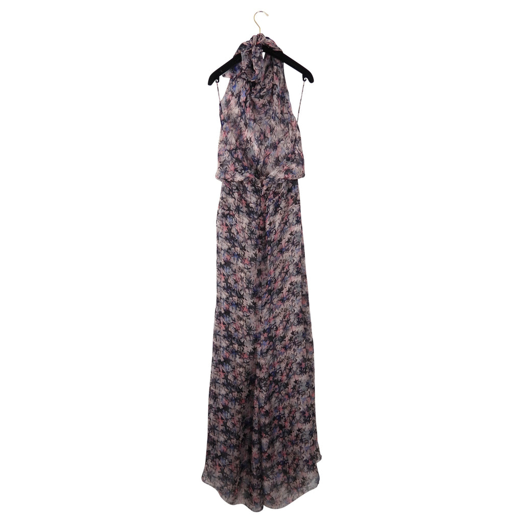 Chanel Pink Star Halter Long Gown - 38