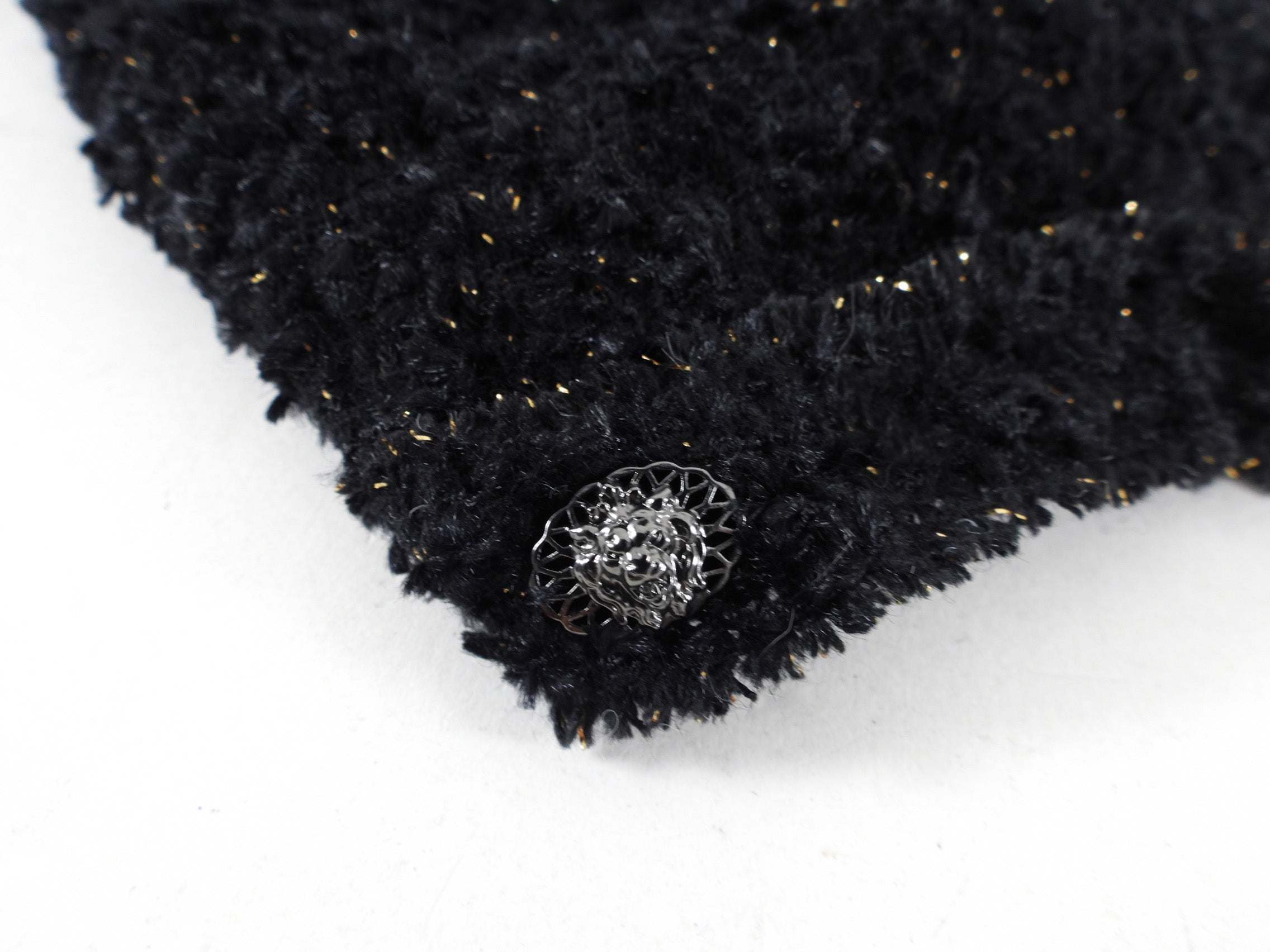 Chanel 17A Paris Eiffel Tower Tweed Crystal Top - FR38