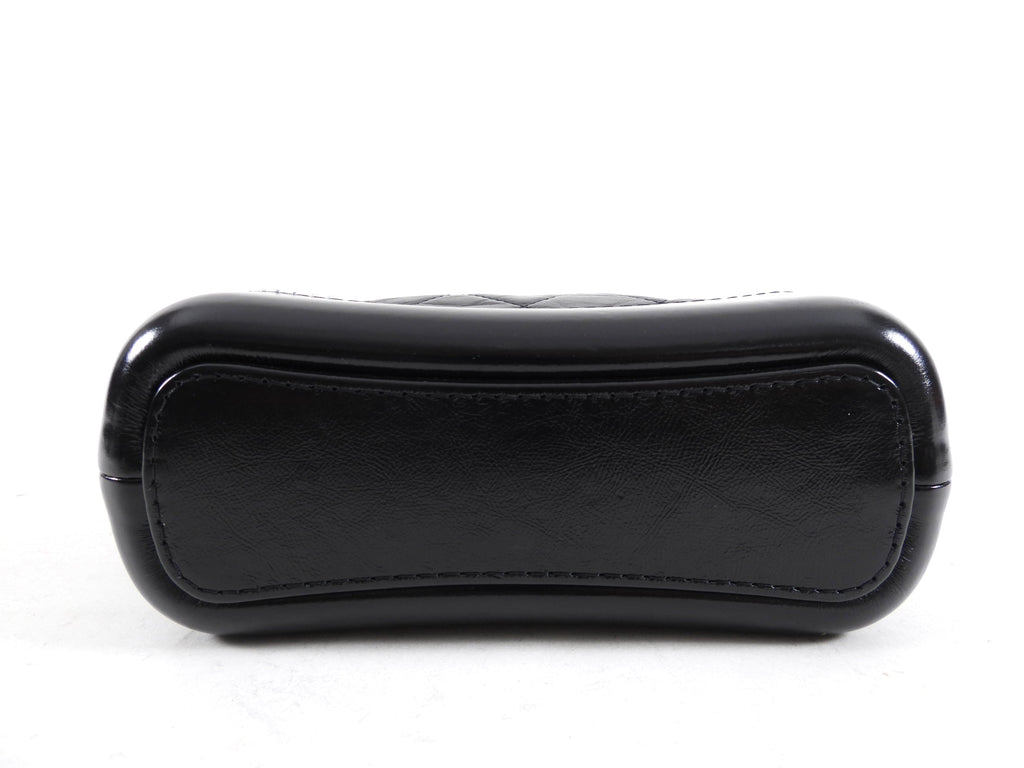 Chanel Gabrielle So Black Small Crossbody Chain Bag