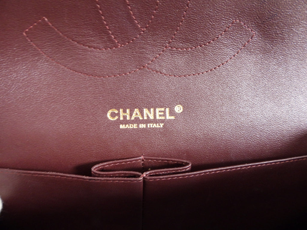 Chanel Black Caviar Jumbo Double Classic Flap Bag