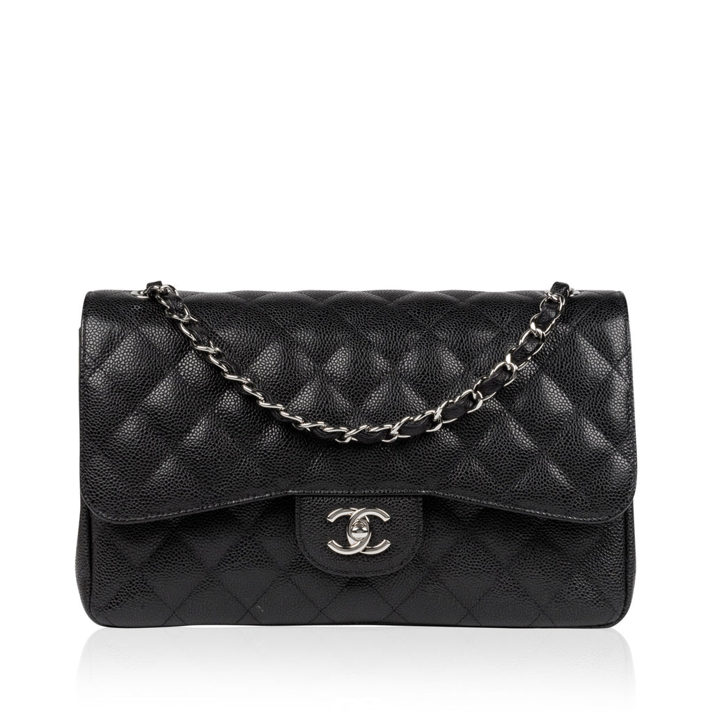 Chanel Classic Flap Bag - Jumbo - SHW