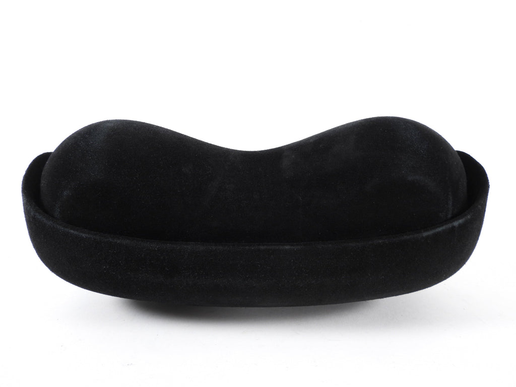 Chanel Black  Suede 2005 Millenium Hip / Butt Bag