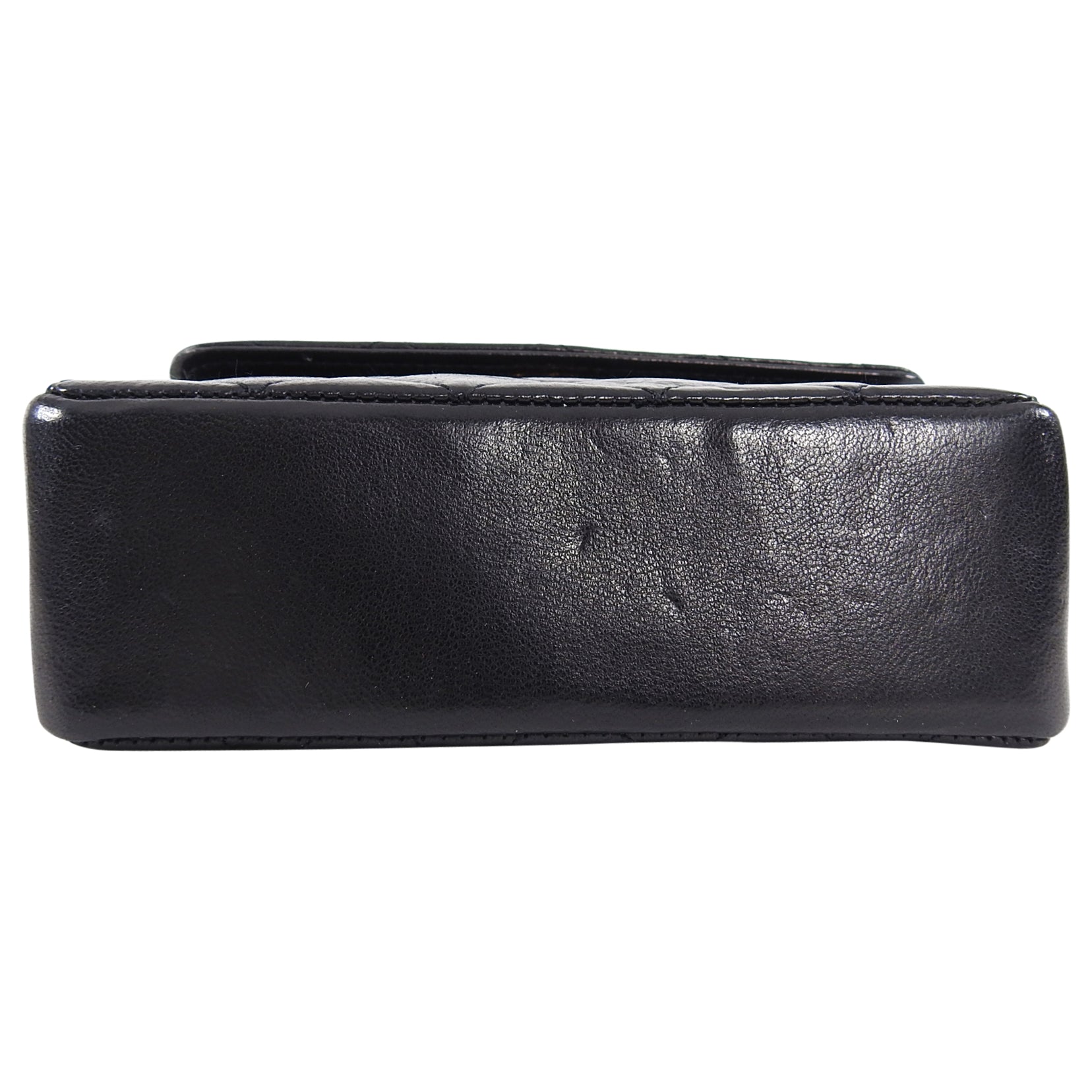 Chanel Vintage 1989-1991 Micro Mini Lambskin Flap Bag