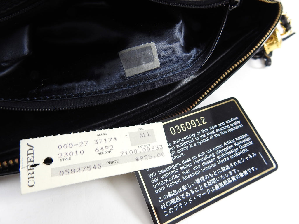 Chanel Vintage 1986 Patent Leather Shoulder Bag