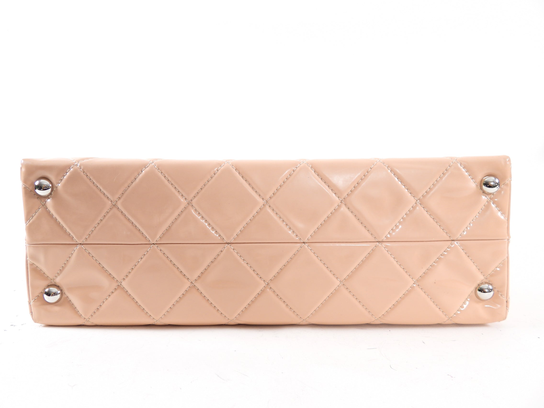 Chanel Light Pink Patent In The Business Large Tote Bag