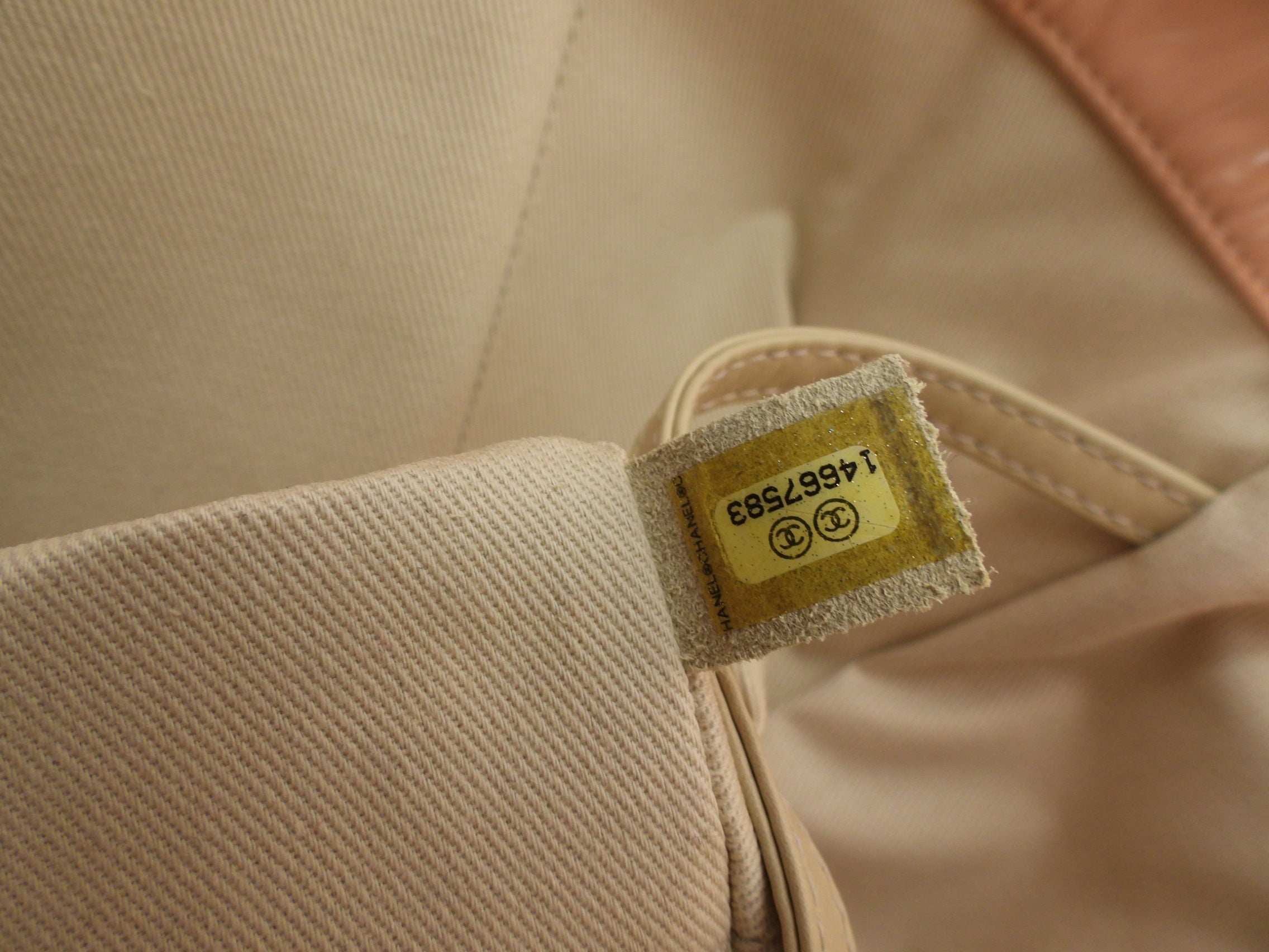 Chanel Light Pink Patent In The Business Large Tote Bag