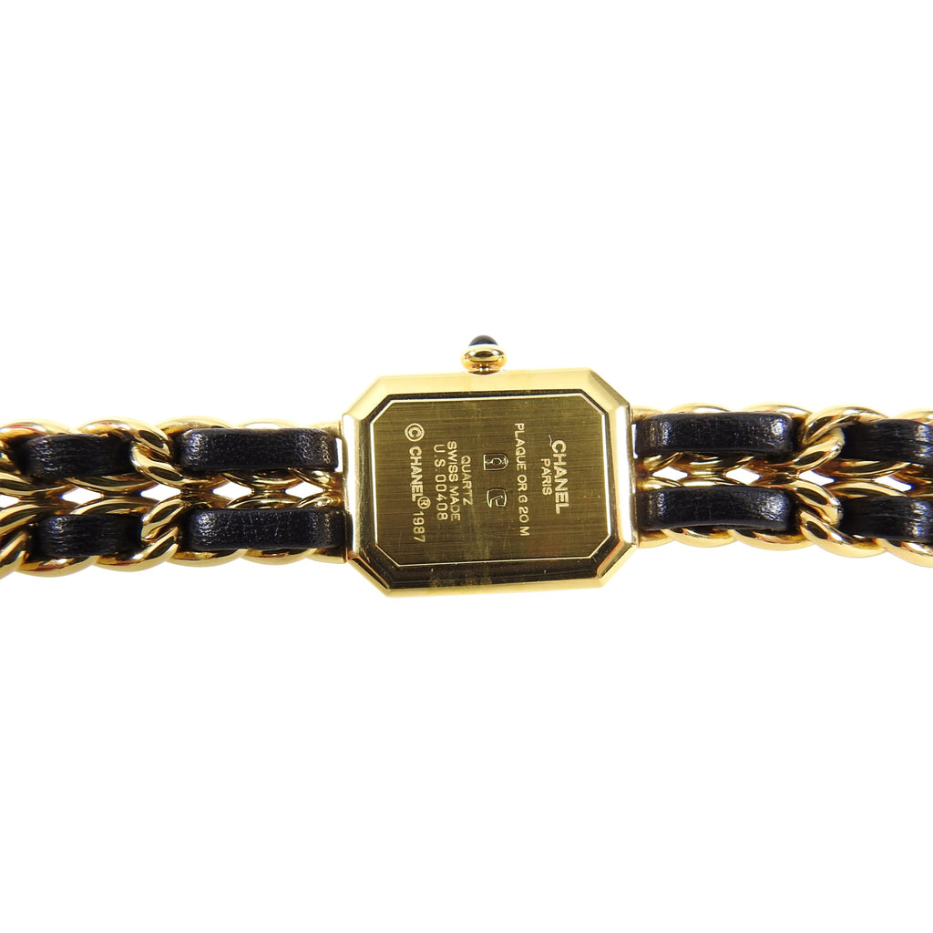 Chanel Vintage 1987 Premiere Watch Chain Link Bracelet