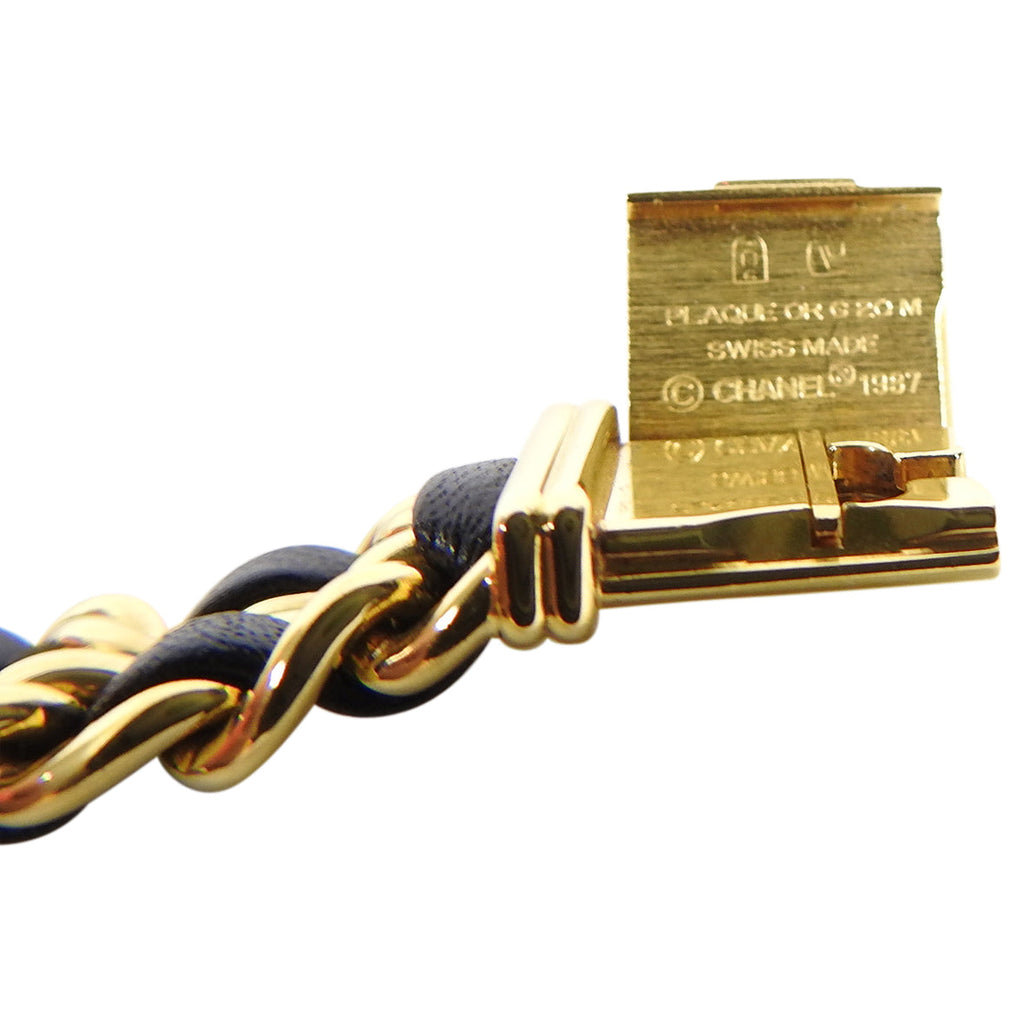 Chanel Vintage 1987 Premiere Watch Chain Link Bracelet