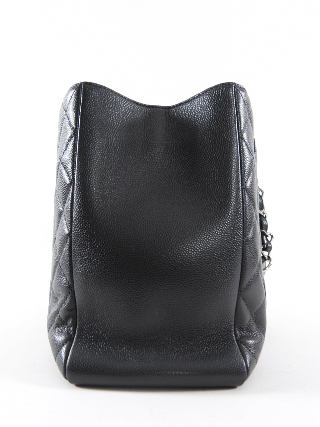 Chanel XL Black Caviar Leather Large GST Grand Shopping Tote Bag SHW
