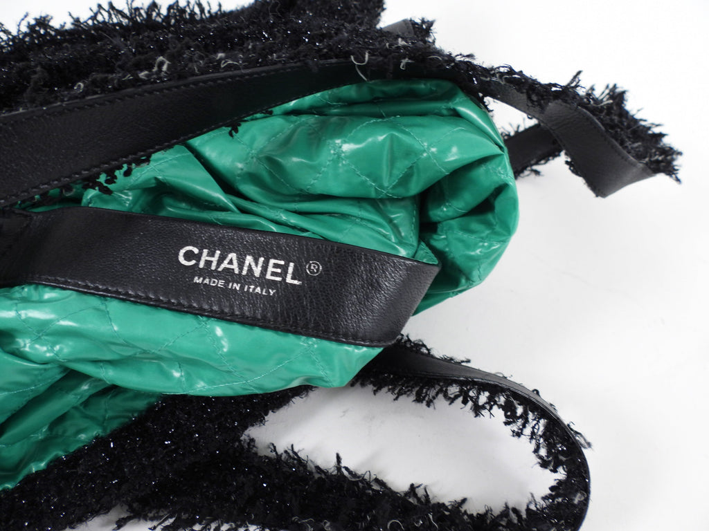 Chanel Spring 2017 ‘Shopping in Fabrics’ Robot Tote Bag