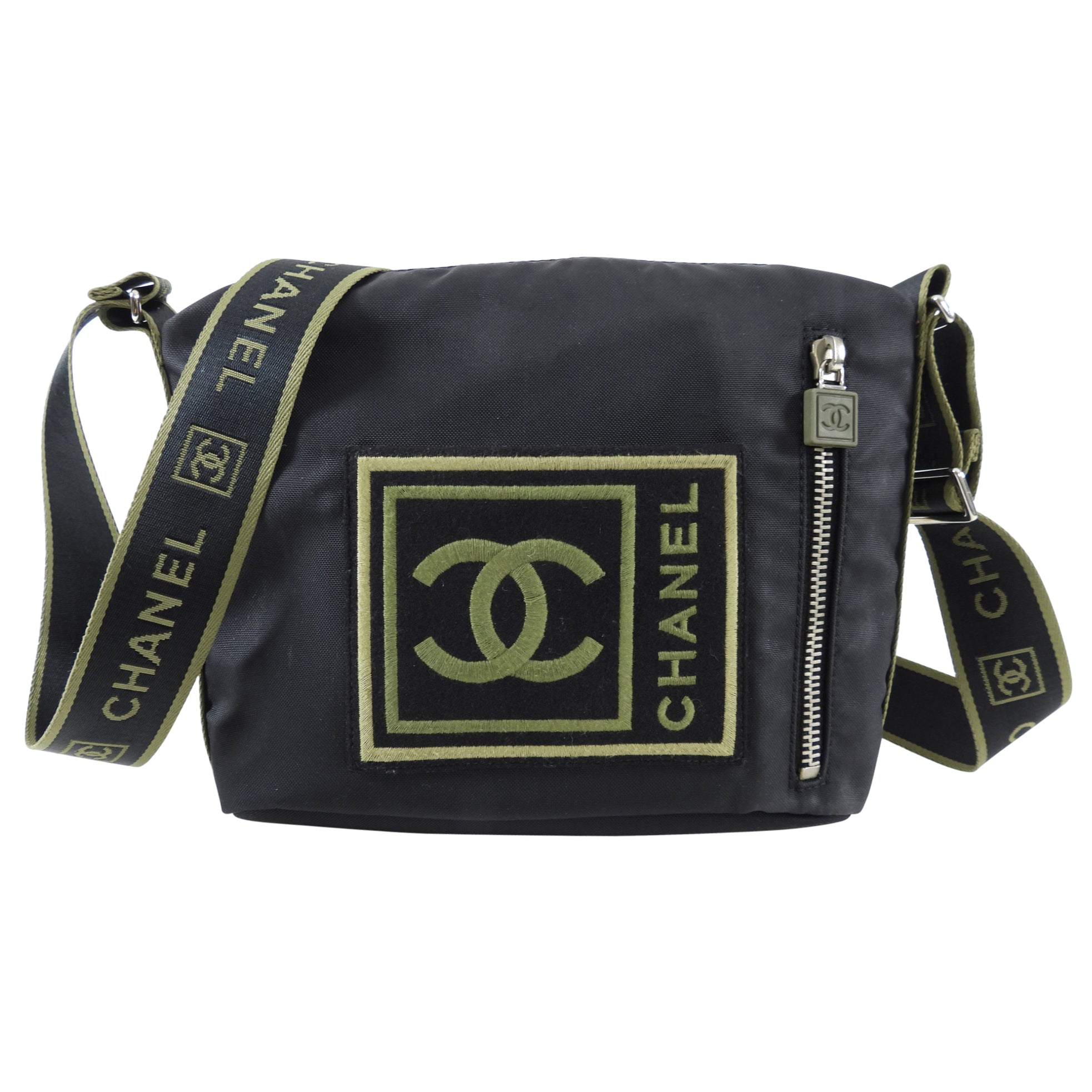 Chanel Sport Nylon Crossbody Messenger Bag