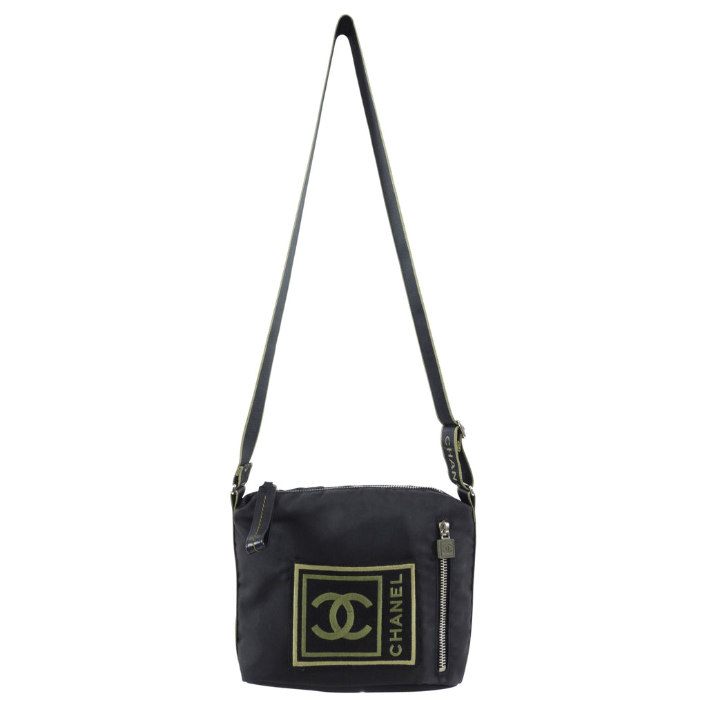 Chanel Sport Nylon Crossbody Messenger Bag
