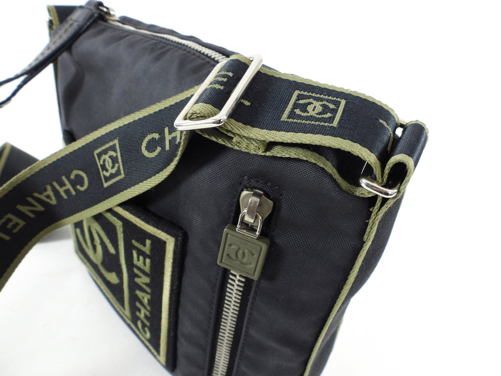Chanel Sport Nylon Crossbody Messenger Bag