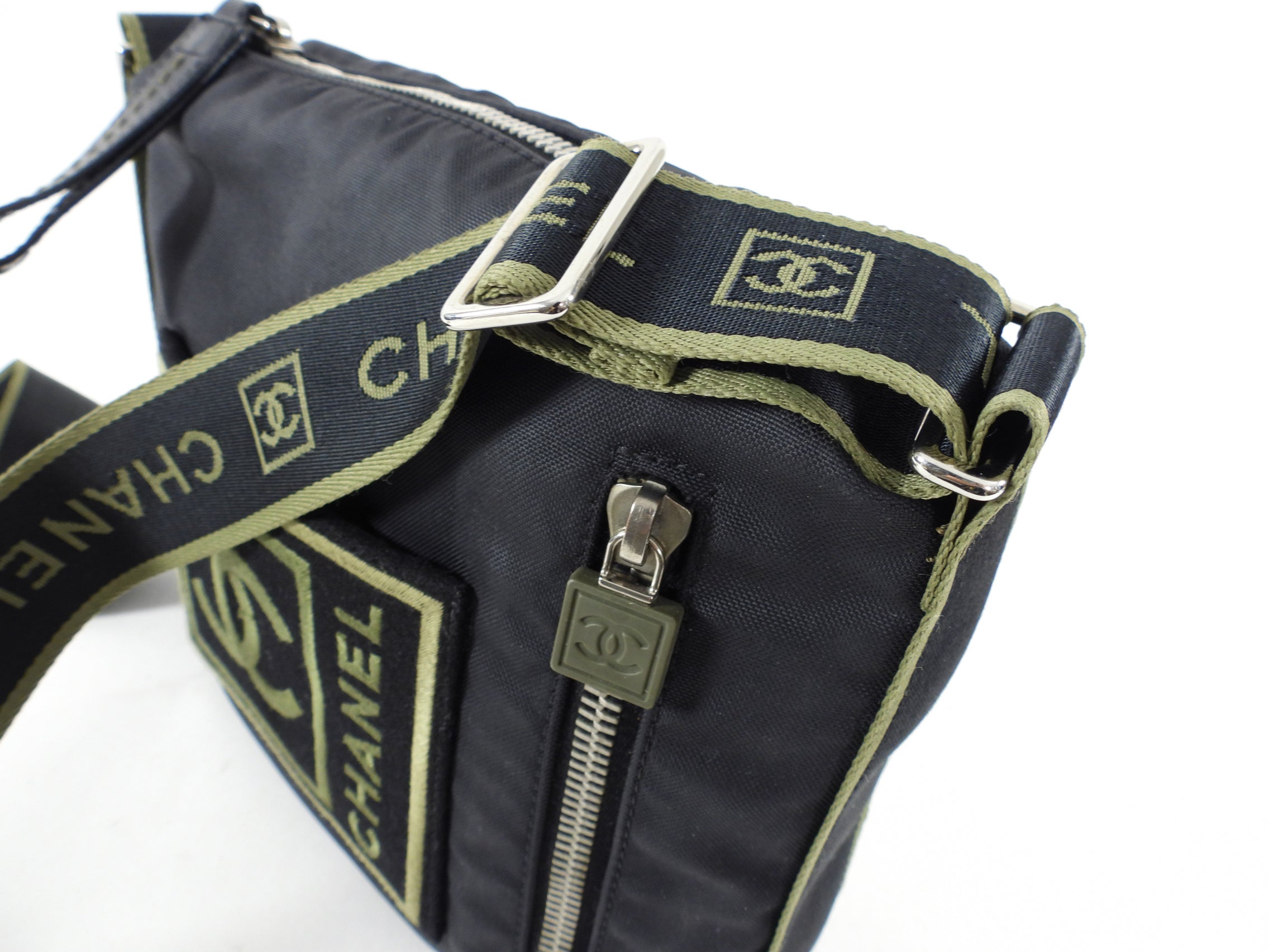 Chanel Sport Nylon Crossbody Messenger Bag