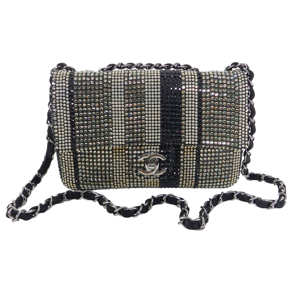 Chanel Limited Edition Strass Classic Flap Mini Bag