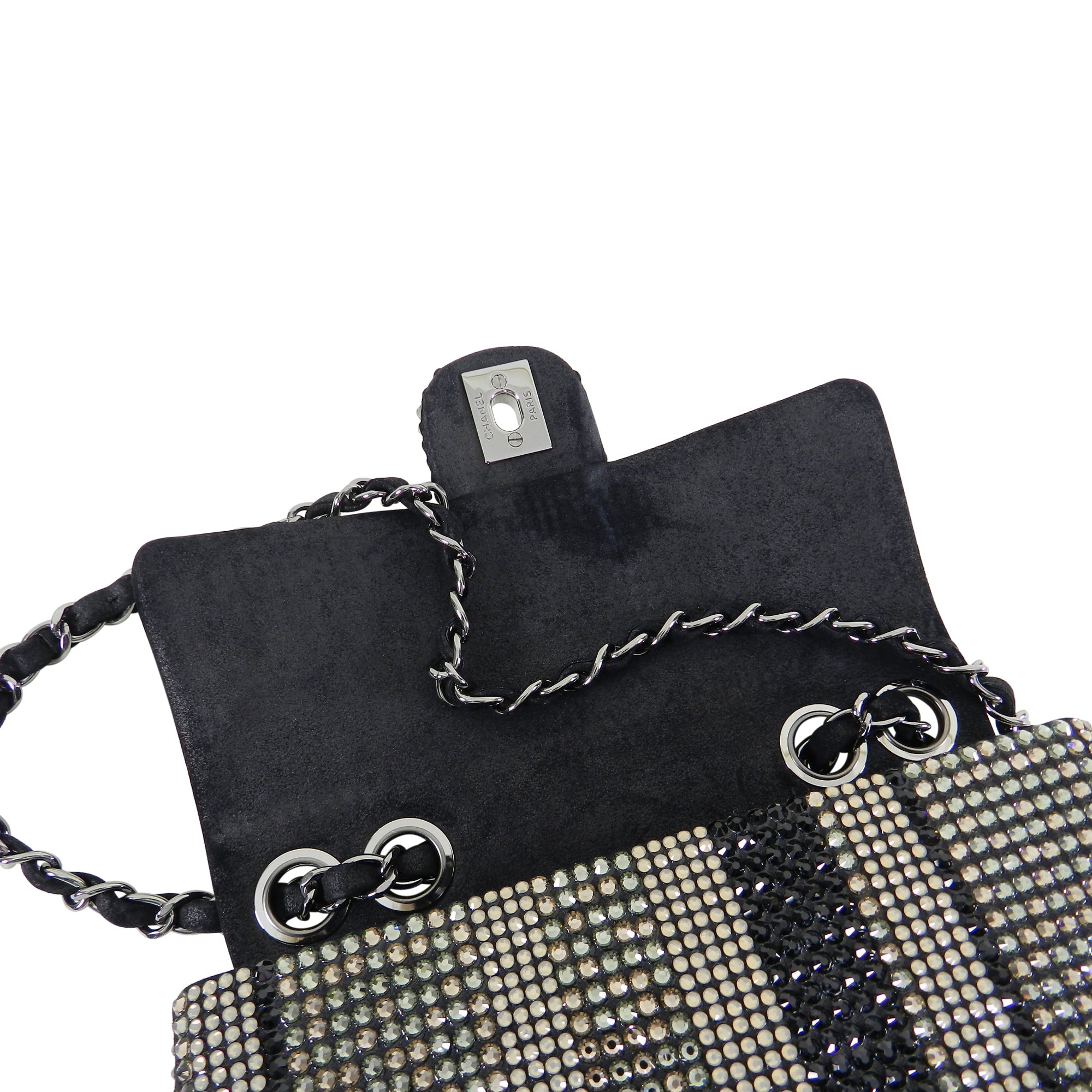 Chanel Limited Edition Strass Classic Flap Mini Bag