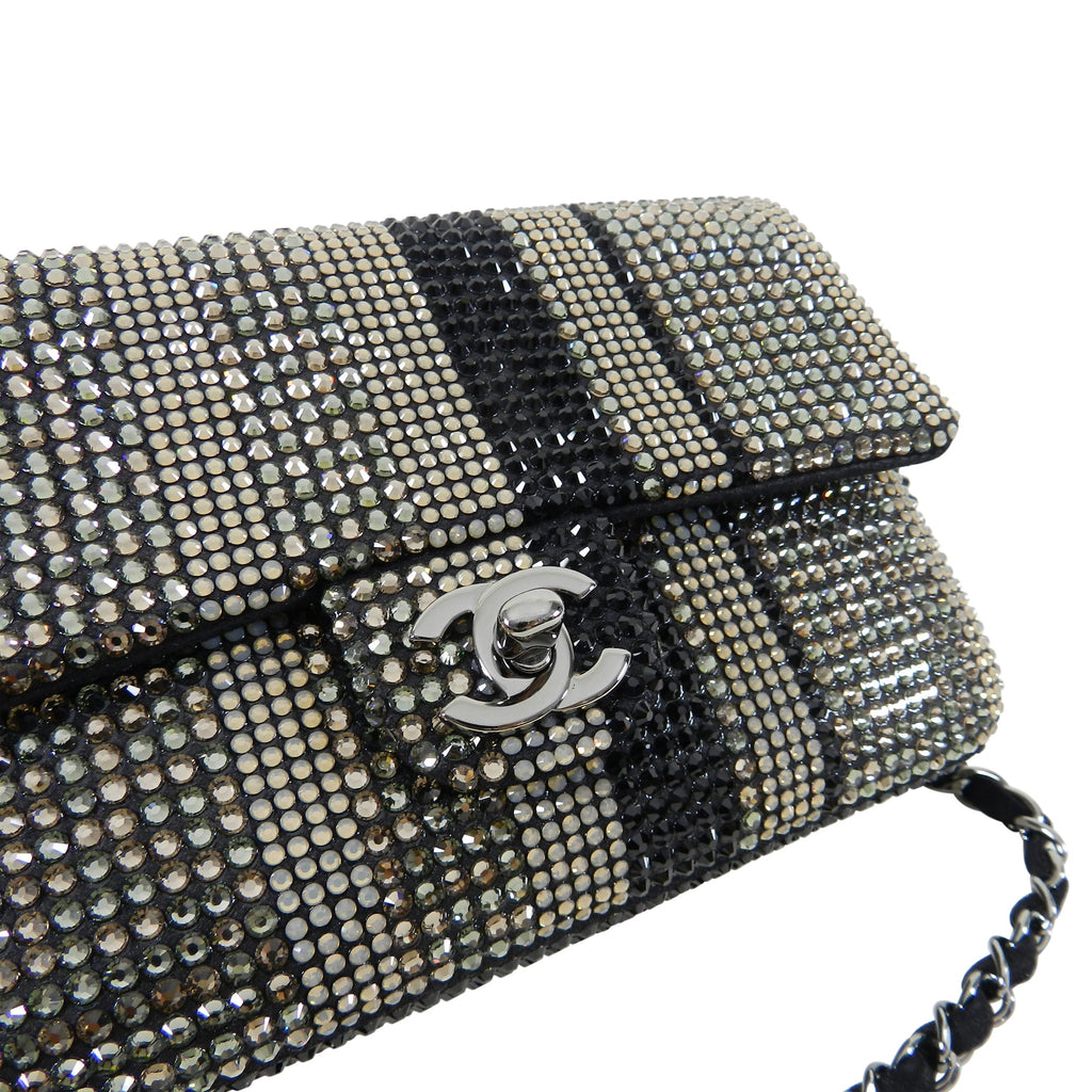 Chanel Limited Edition Strass Classic Flap Mini Bag