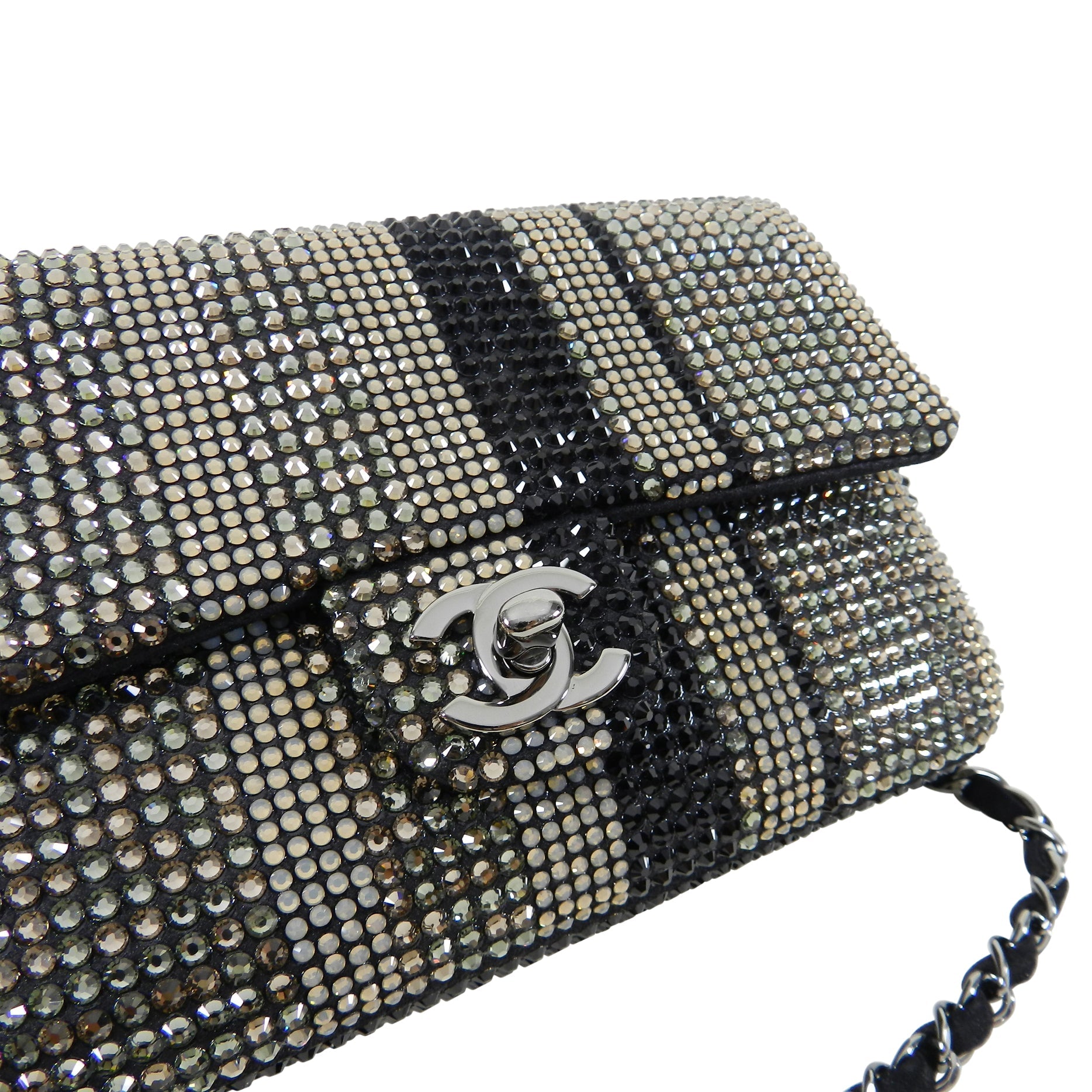 Chanel Limited Edition Strass Classic Flap Mini Bag
