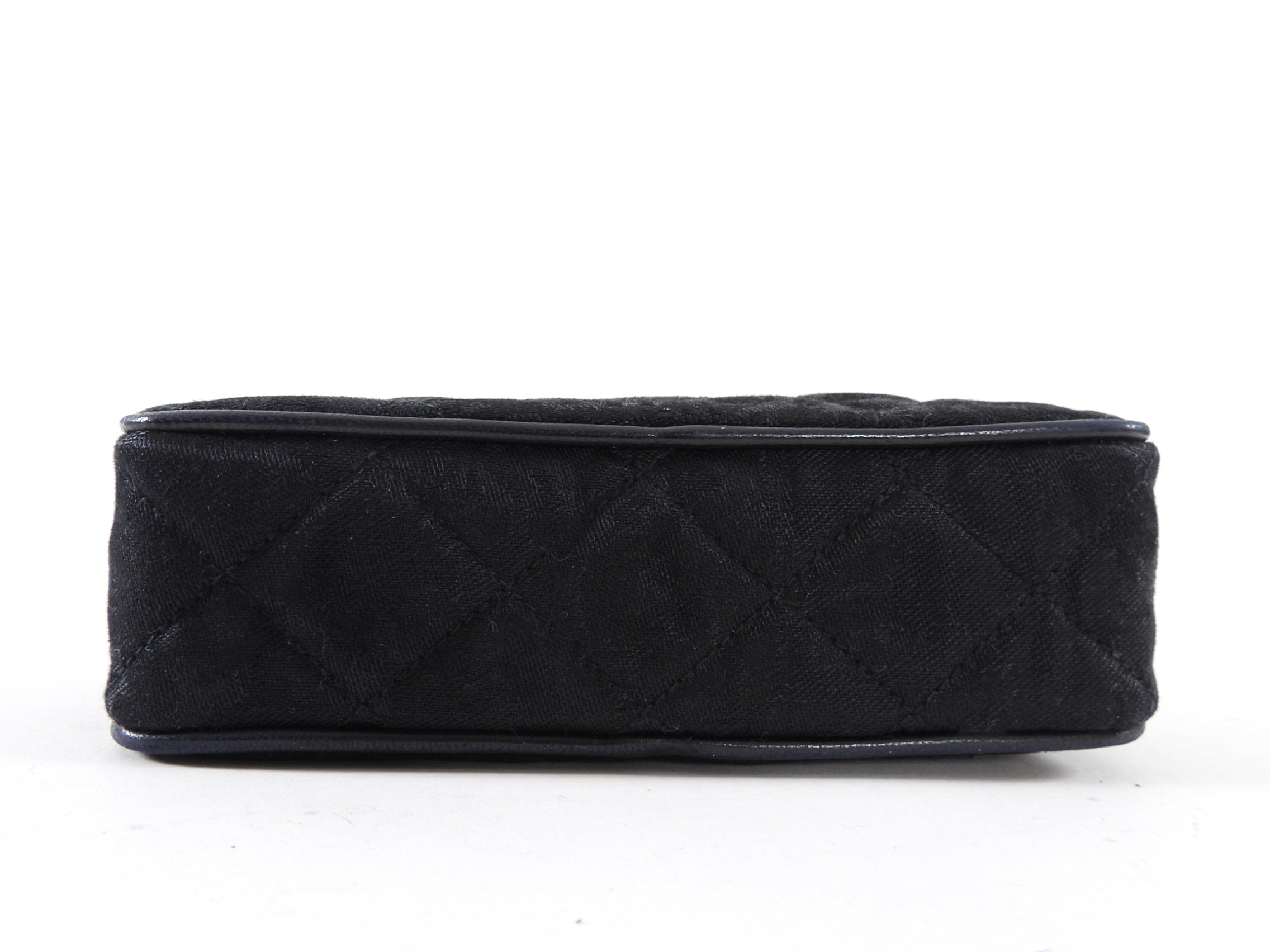 Chanel Vintage 1991 Black Mini Tassel Bijoux Camera Bag