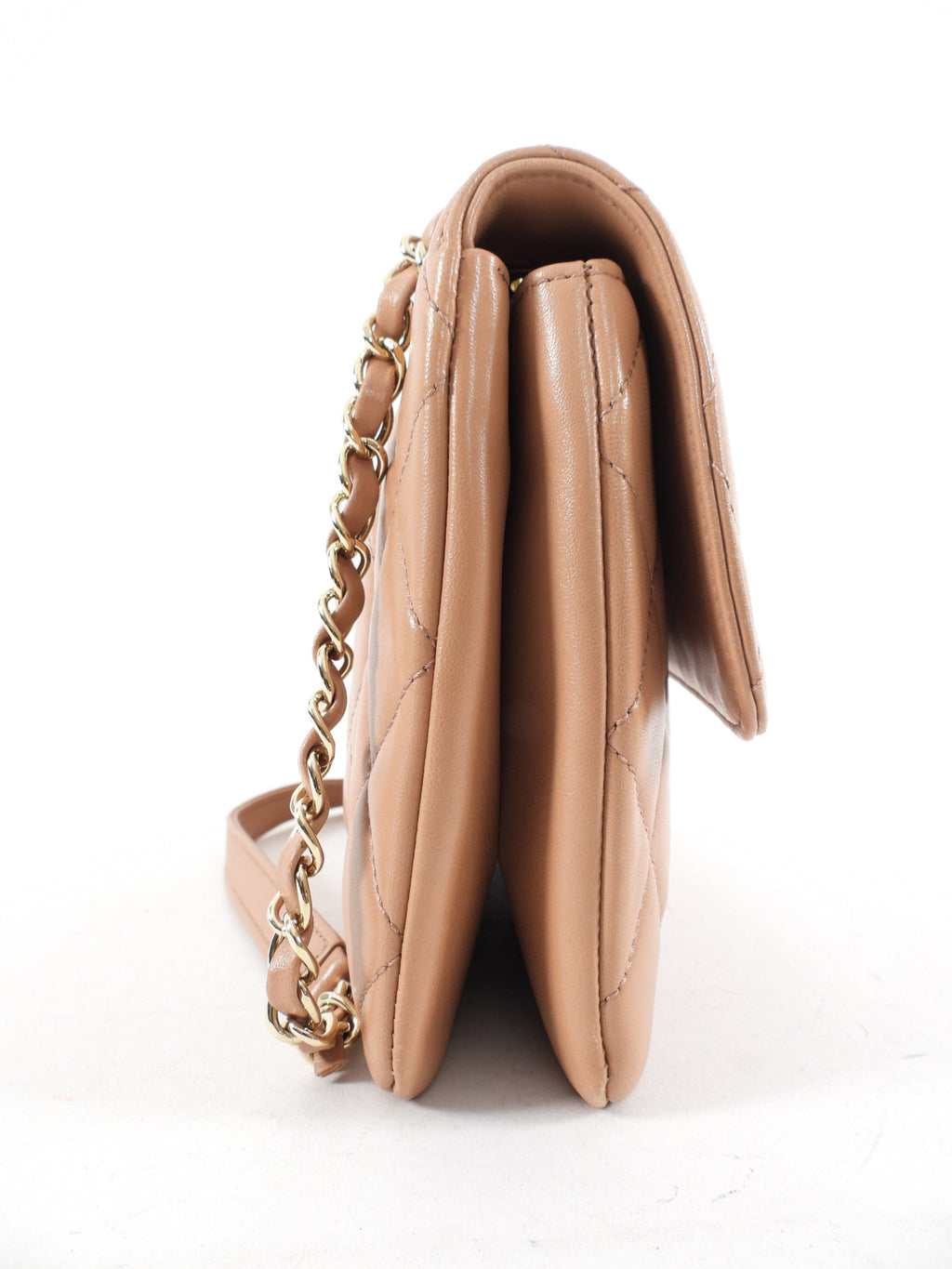 Chanel Beige Quilted Trendy CC Flap Bag
