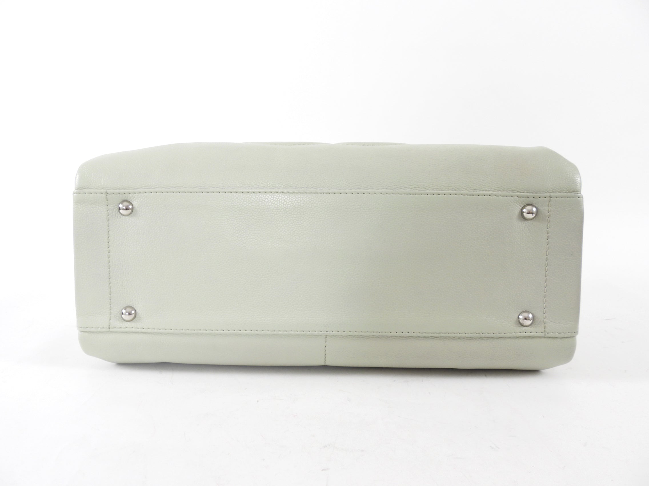 Chanel Light Grey Ultimate Executive CC Tote Bag