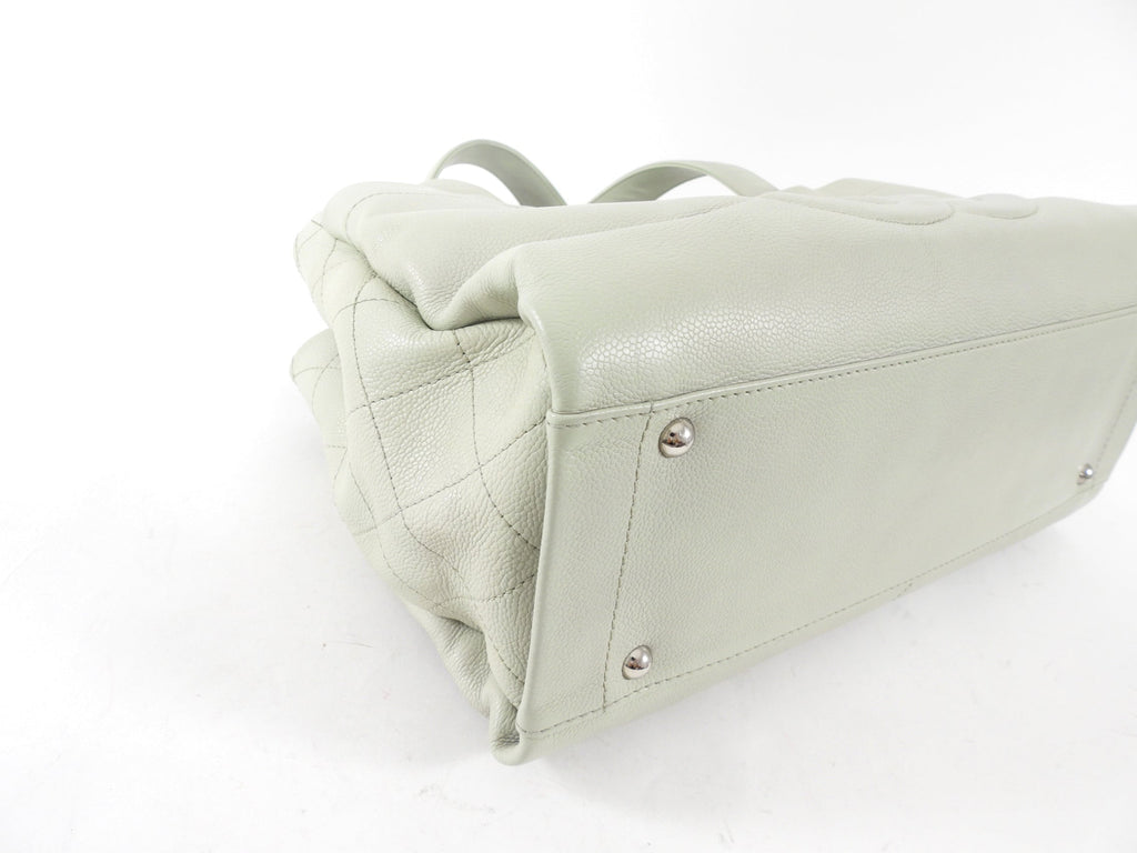 Chanel Light Grey Ultimate Executive CC Tote Bag