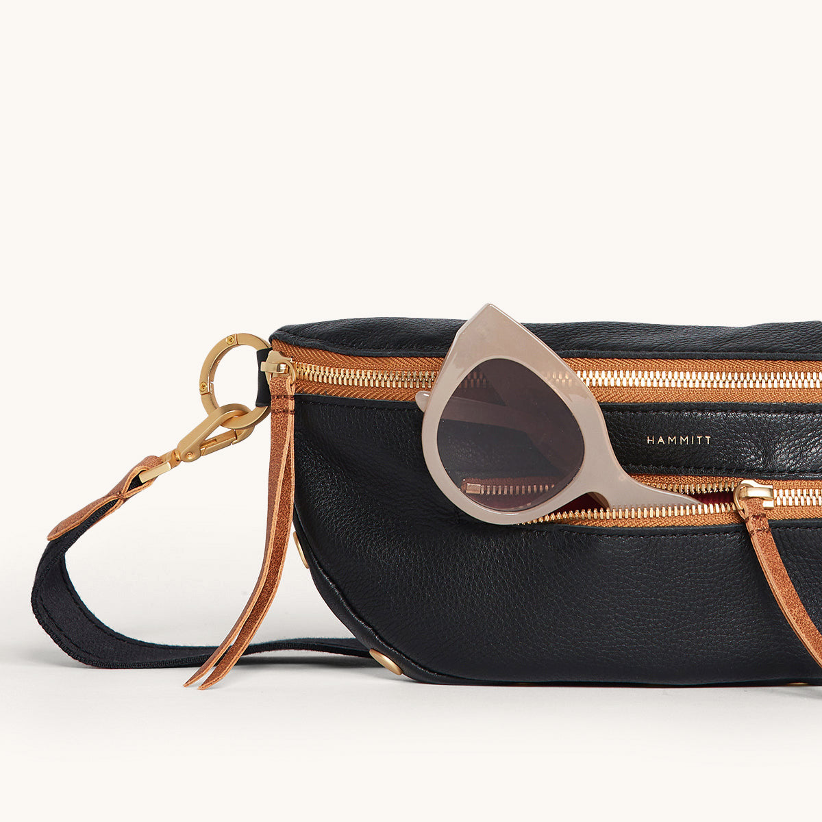 Charles Crossbody | North End/Brushed Gold | Med