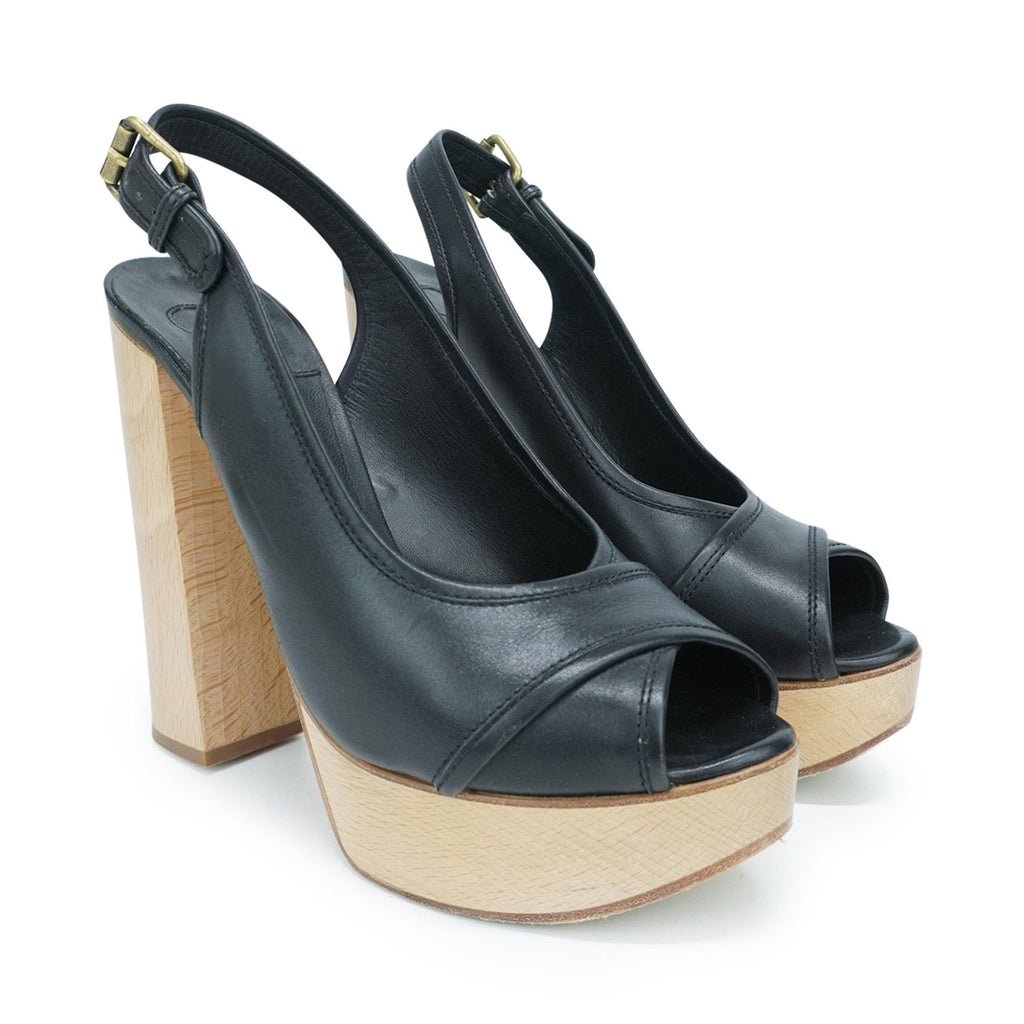Chloe Slingback Heels - Women's 38.5