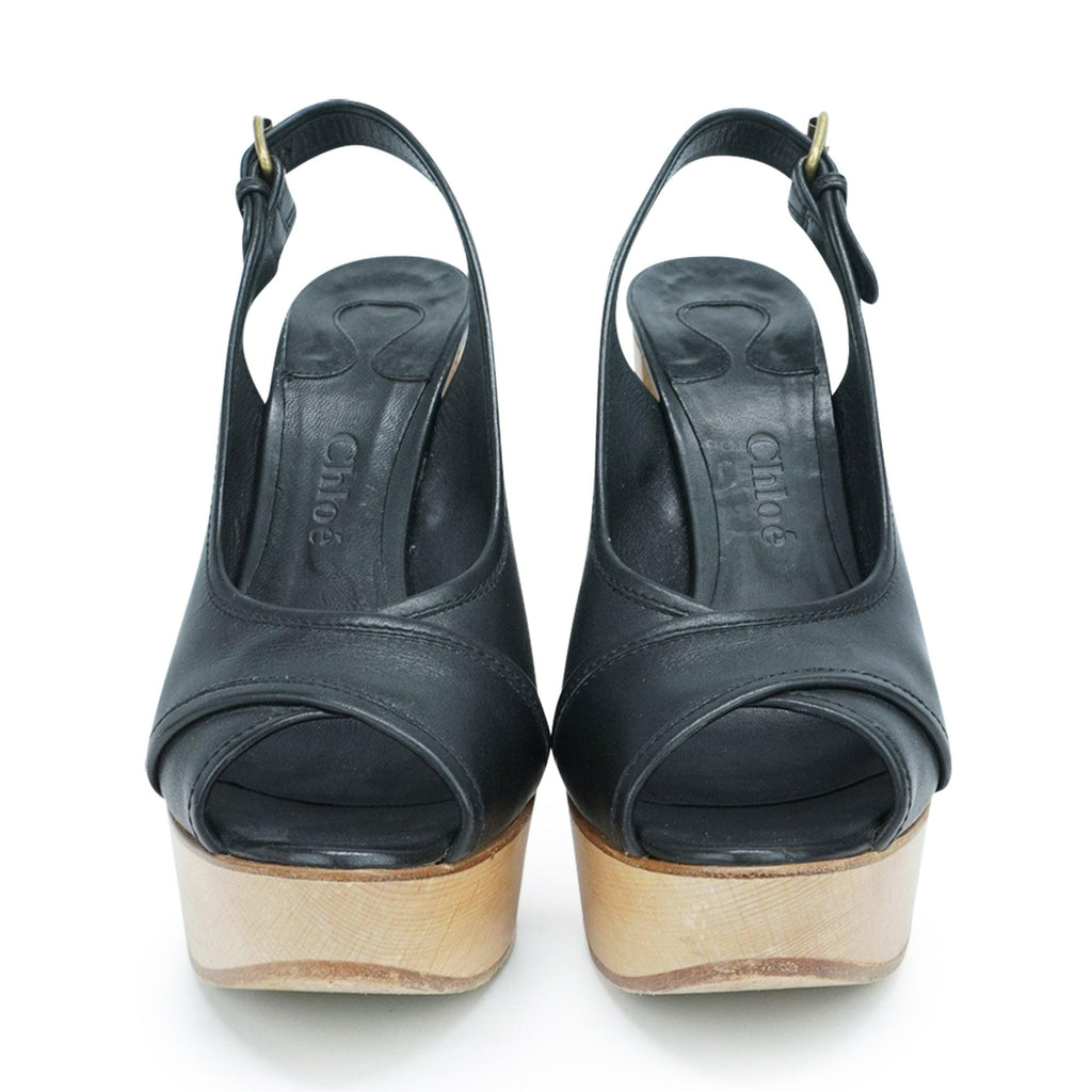 Chloe Slingback Heels - Women's 38.5