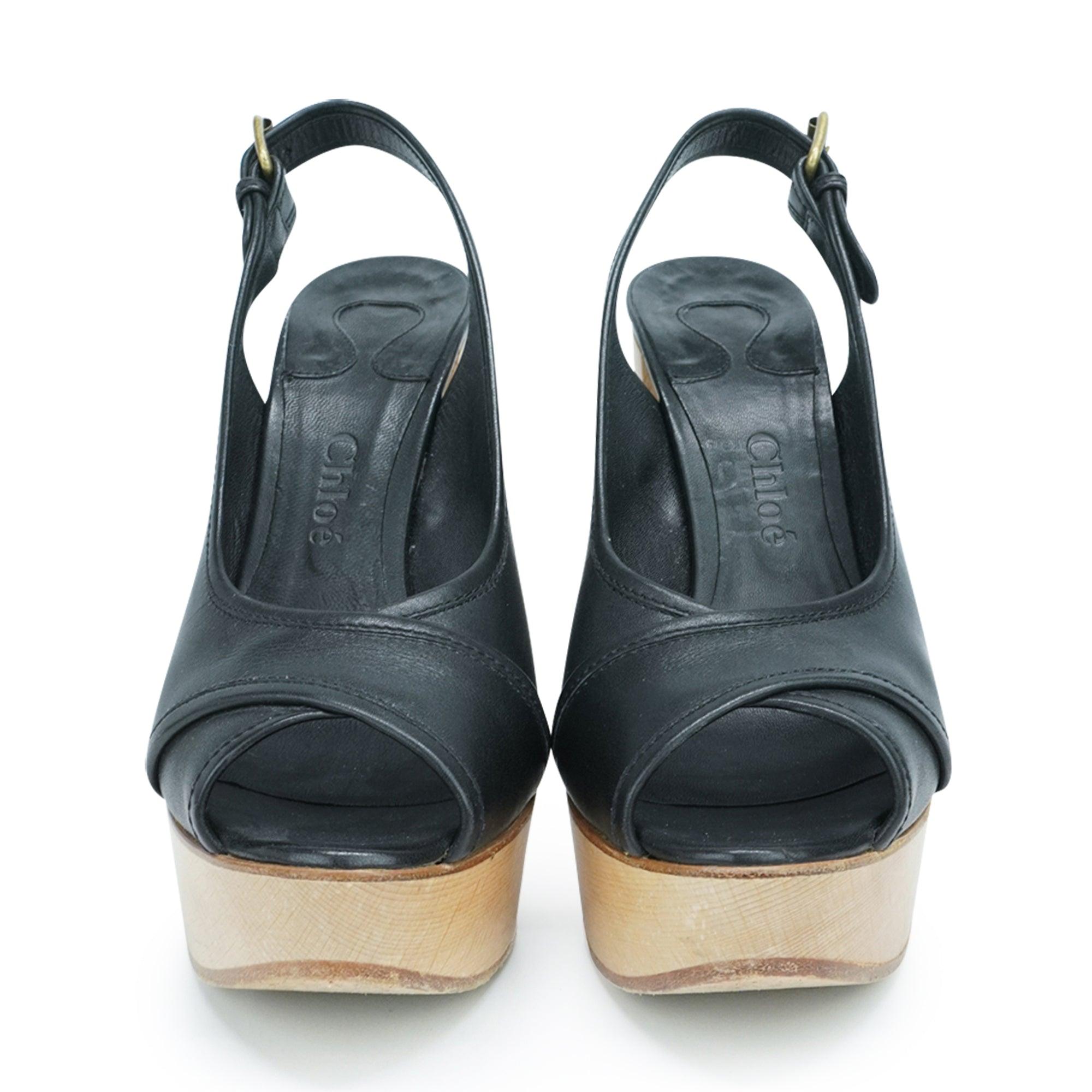 Chloe Slingback Heels - Women's 38.5