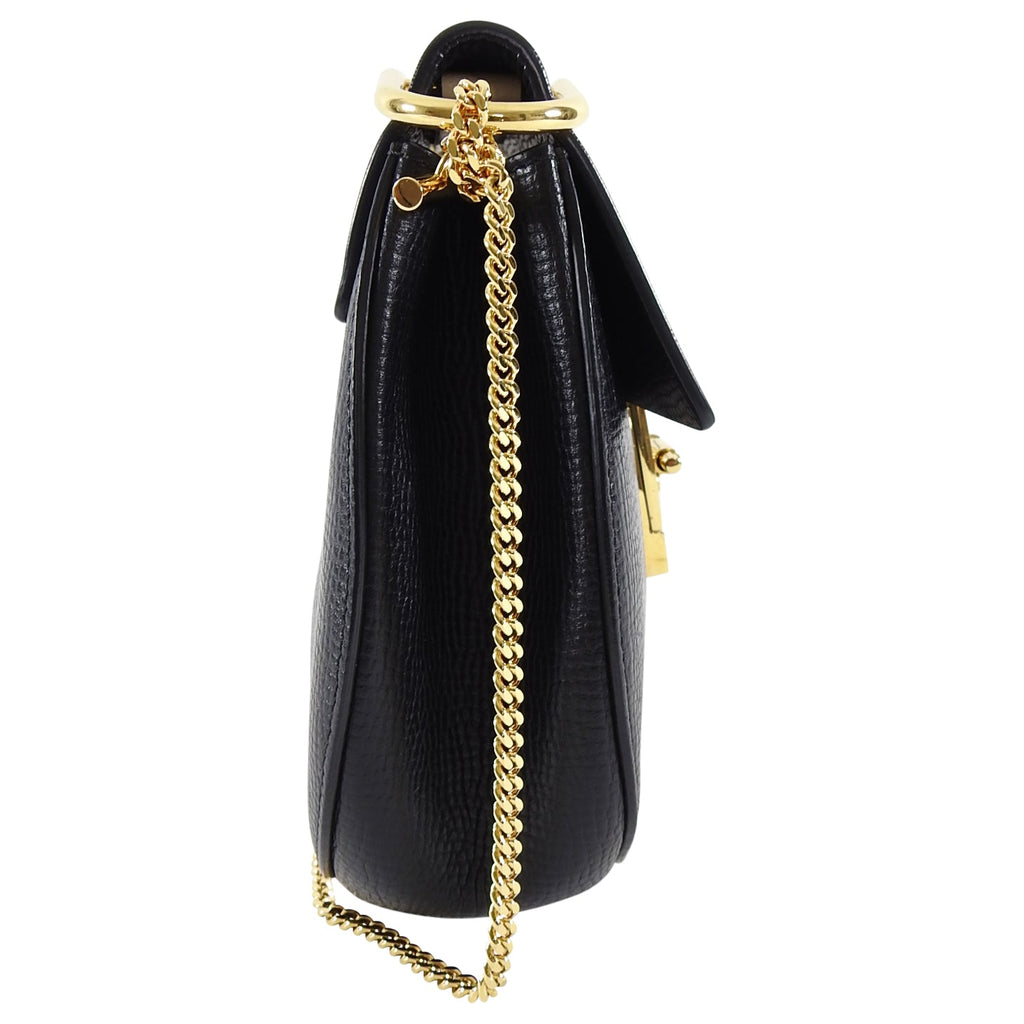 Chloe Drew Small Bicolor Chain Strap Shoulder Bag