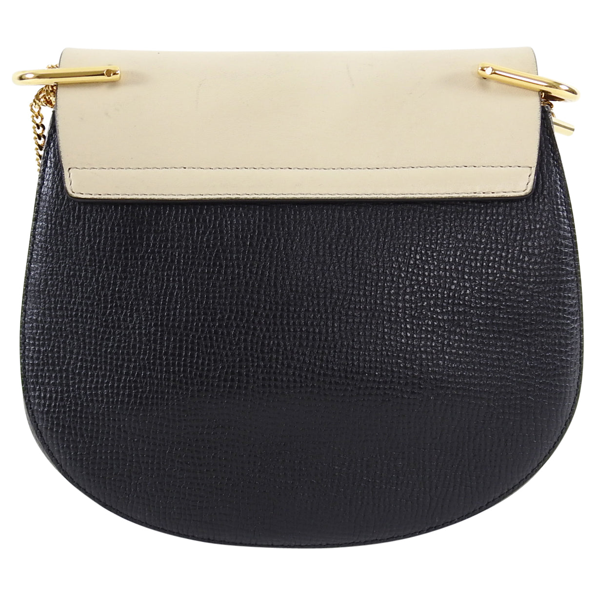 Chloe Drew Small Bicolor Chain Strap Shoulder Bag