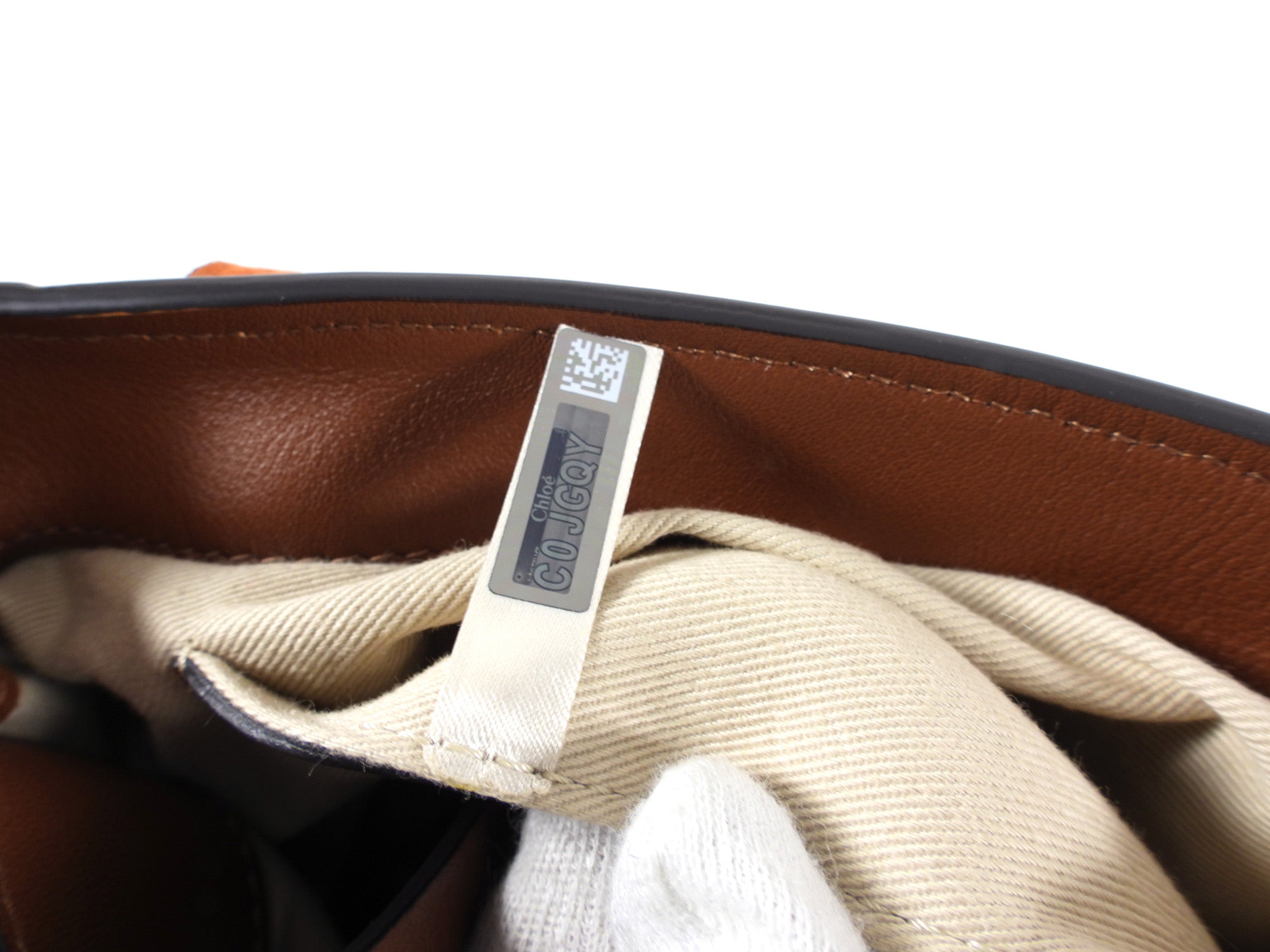 Chloe Faye Day Medium Double Carry Bag in Tan Leather